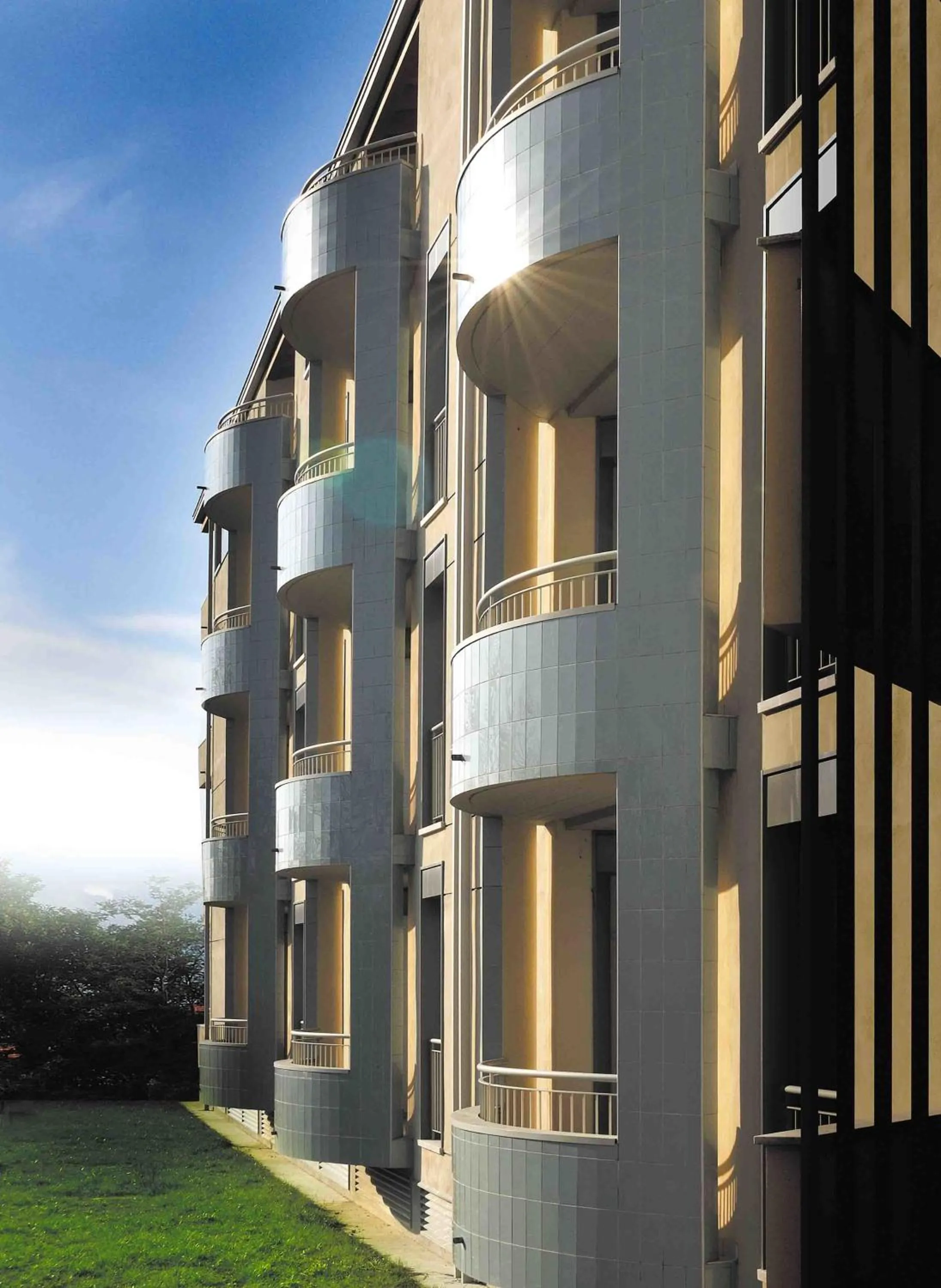 Facade/entrance in Hotel Residence Zodiaco