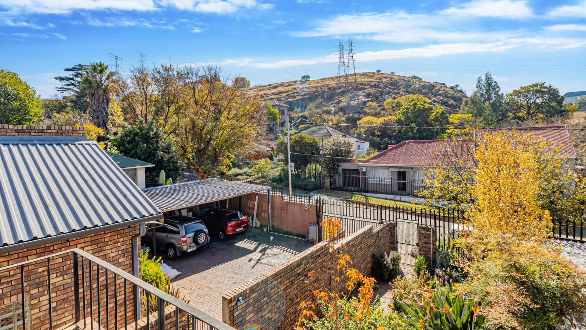 View (from property/room) in B&B on 8th Avenue