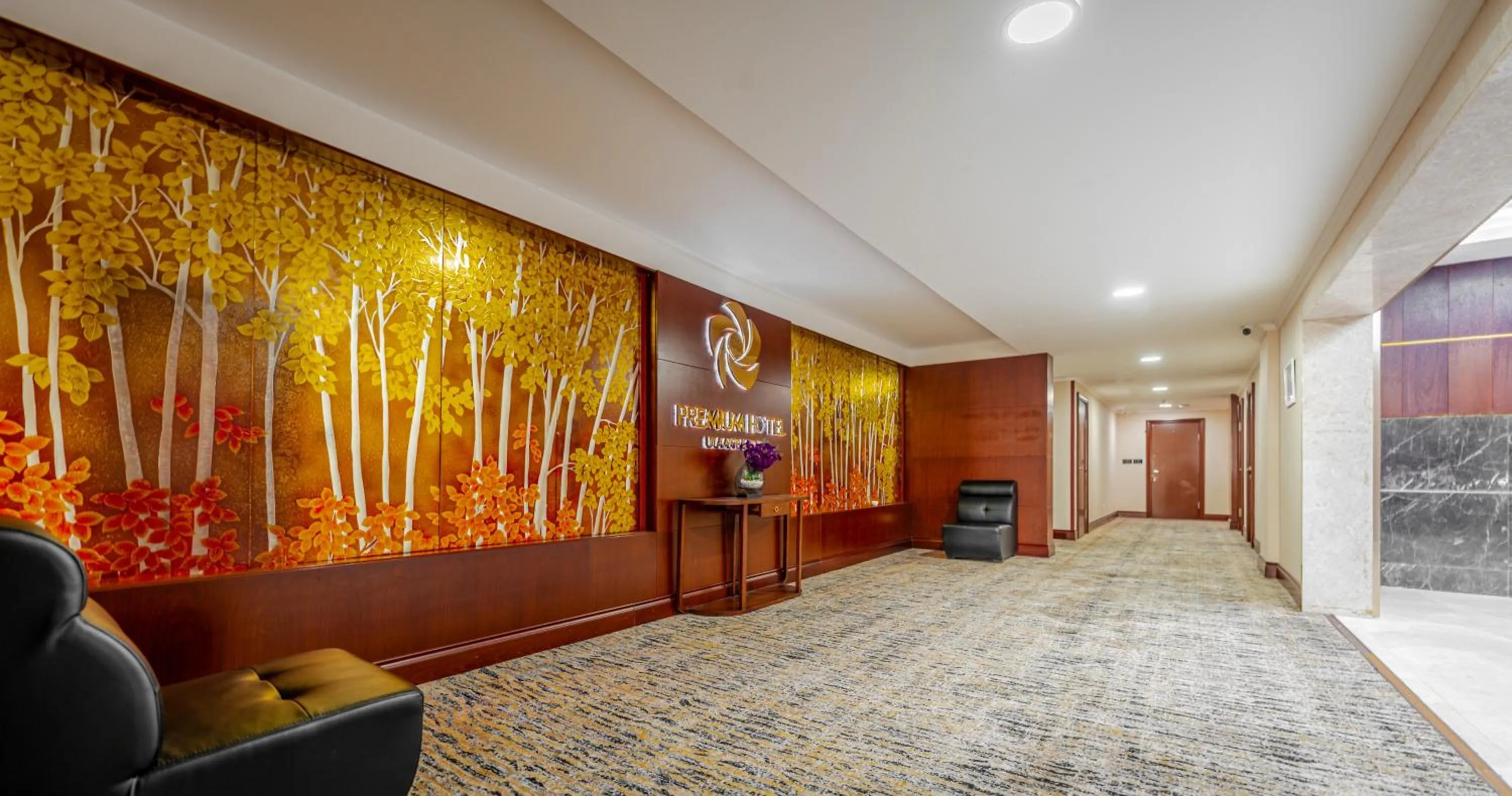 Lobby or reception in Premium Hotel Ulaanbaatar