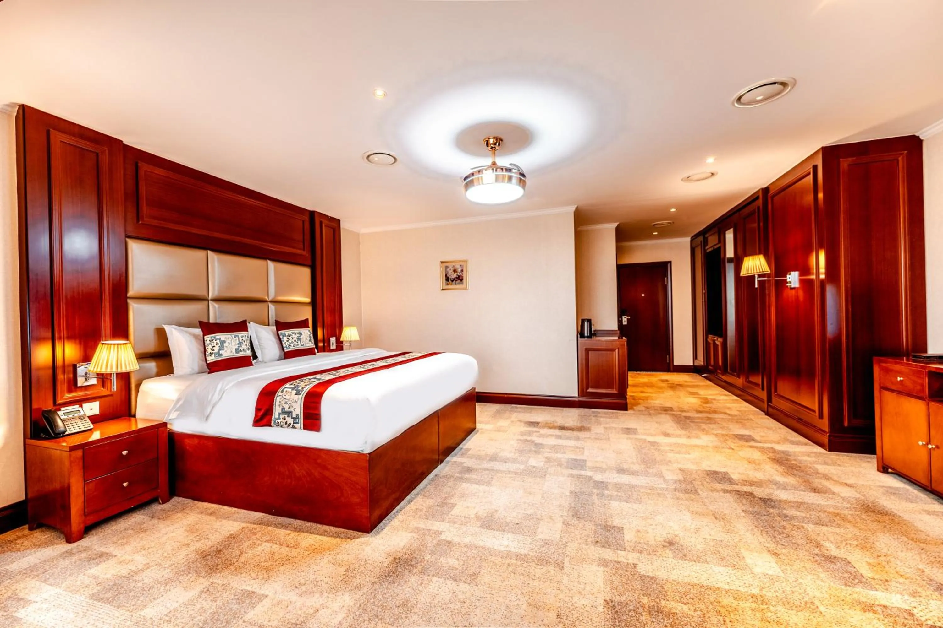 Bedroom, Bed in Premium Hotel Ulaanbaatar