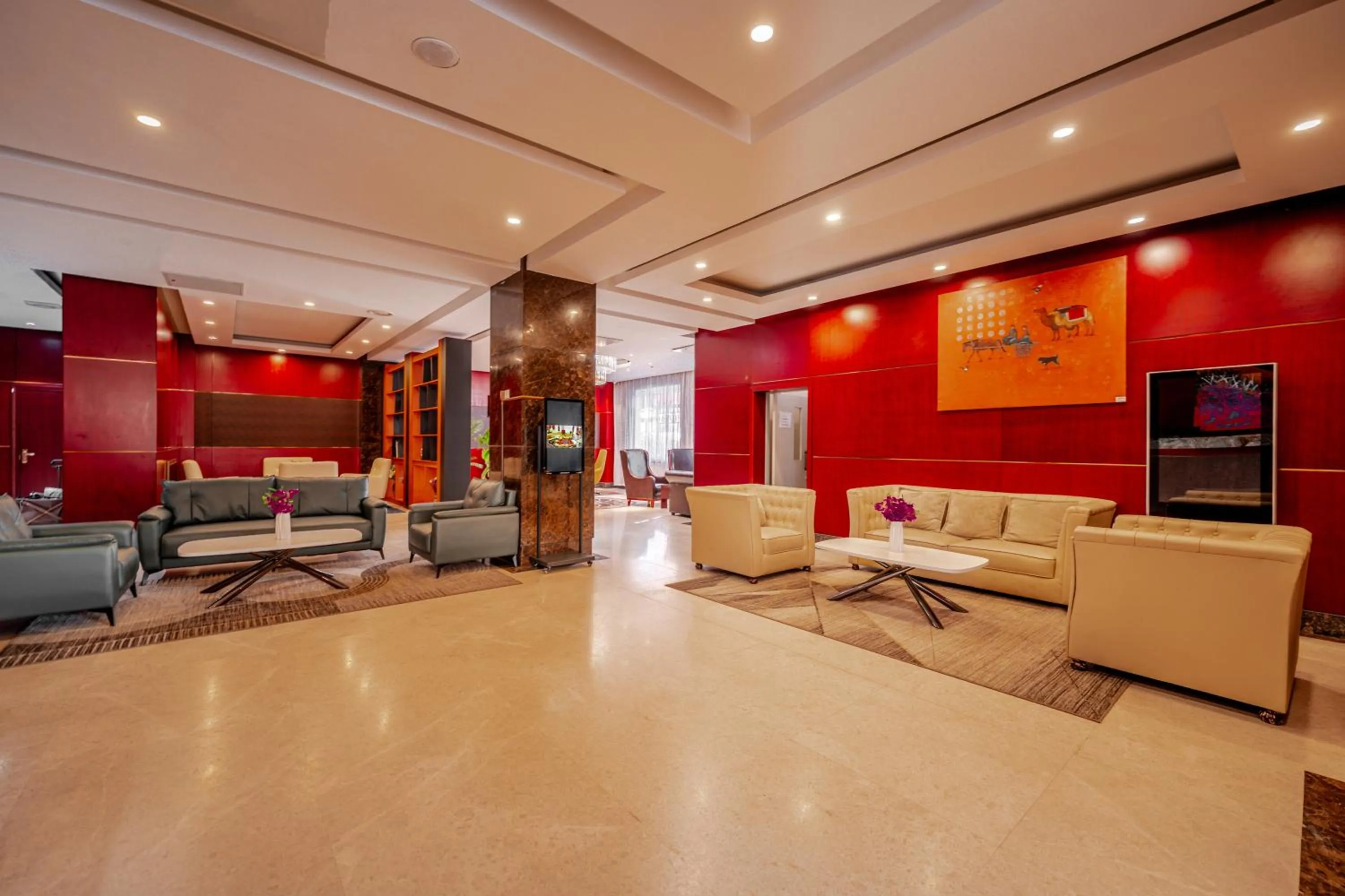 Seating area in Premium Hotel Ulaanbaatar