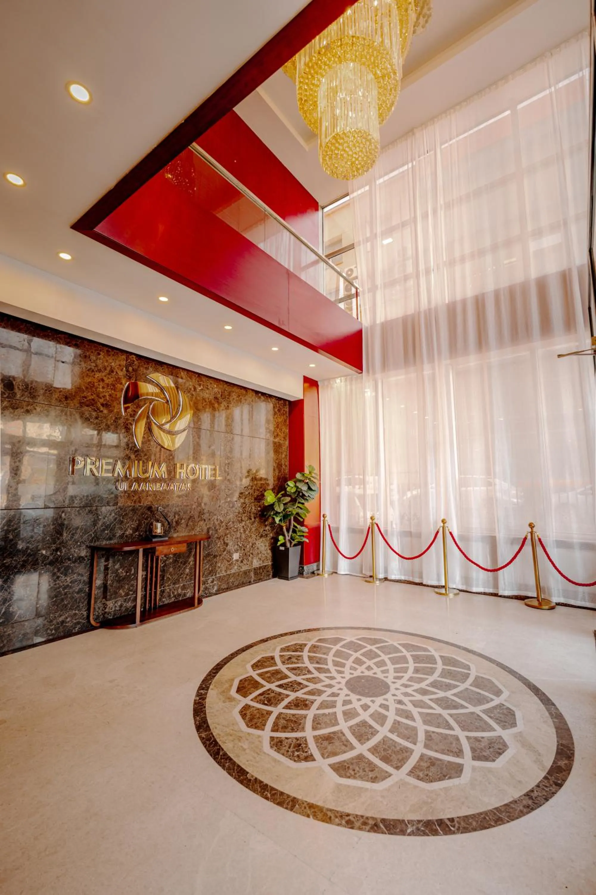 Lobby or reception in Premium Hotel Ulaanbaatar