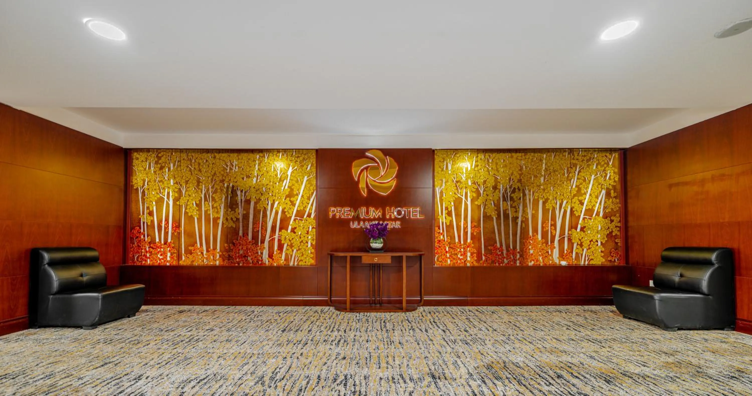 Lobby or reception in Premium Hotel Ulaanbaatar