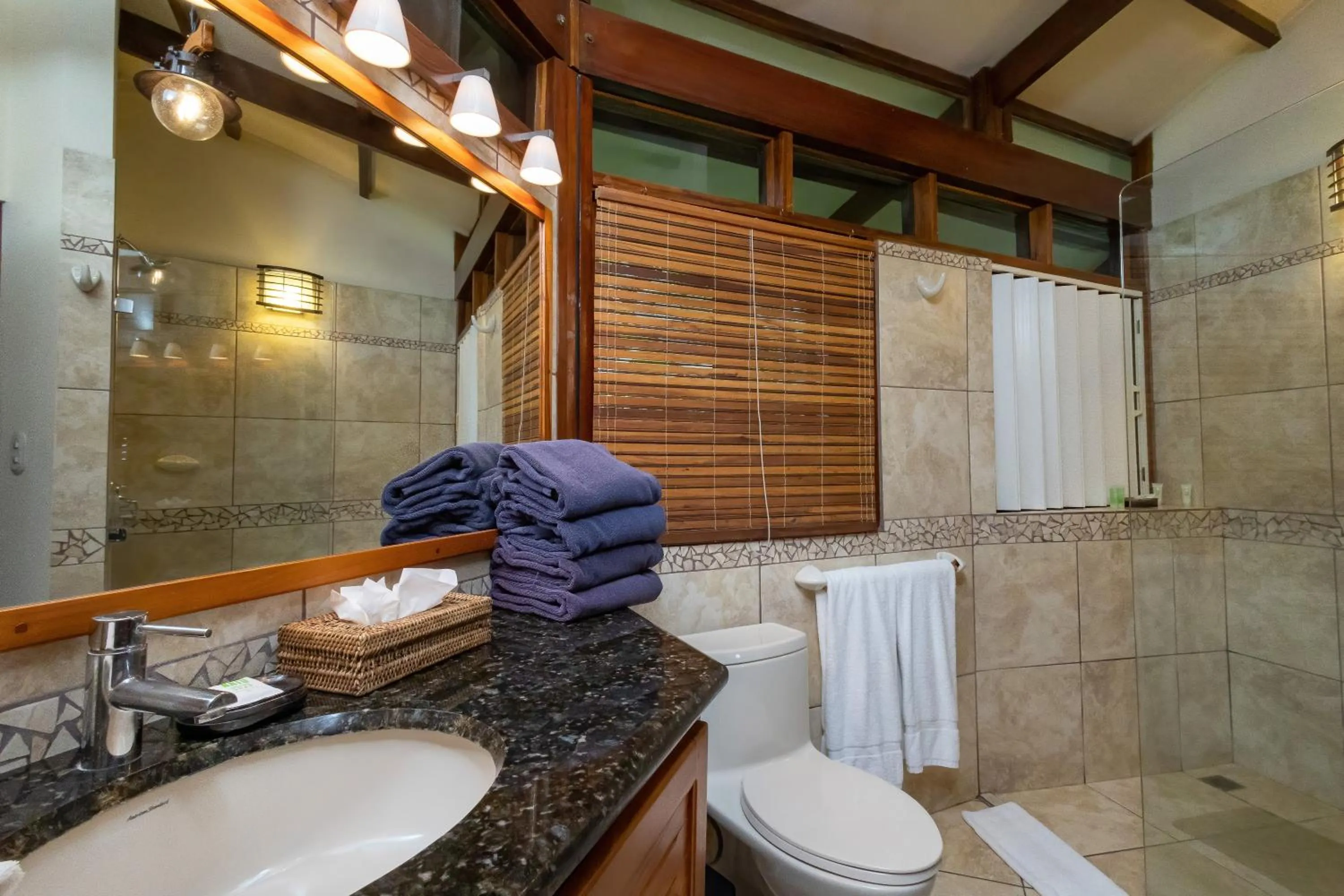 Shower in Tulemar Resort