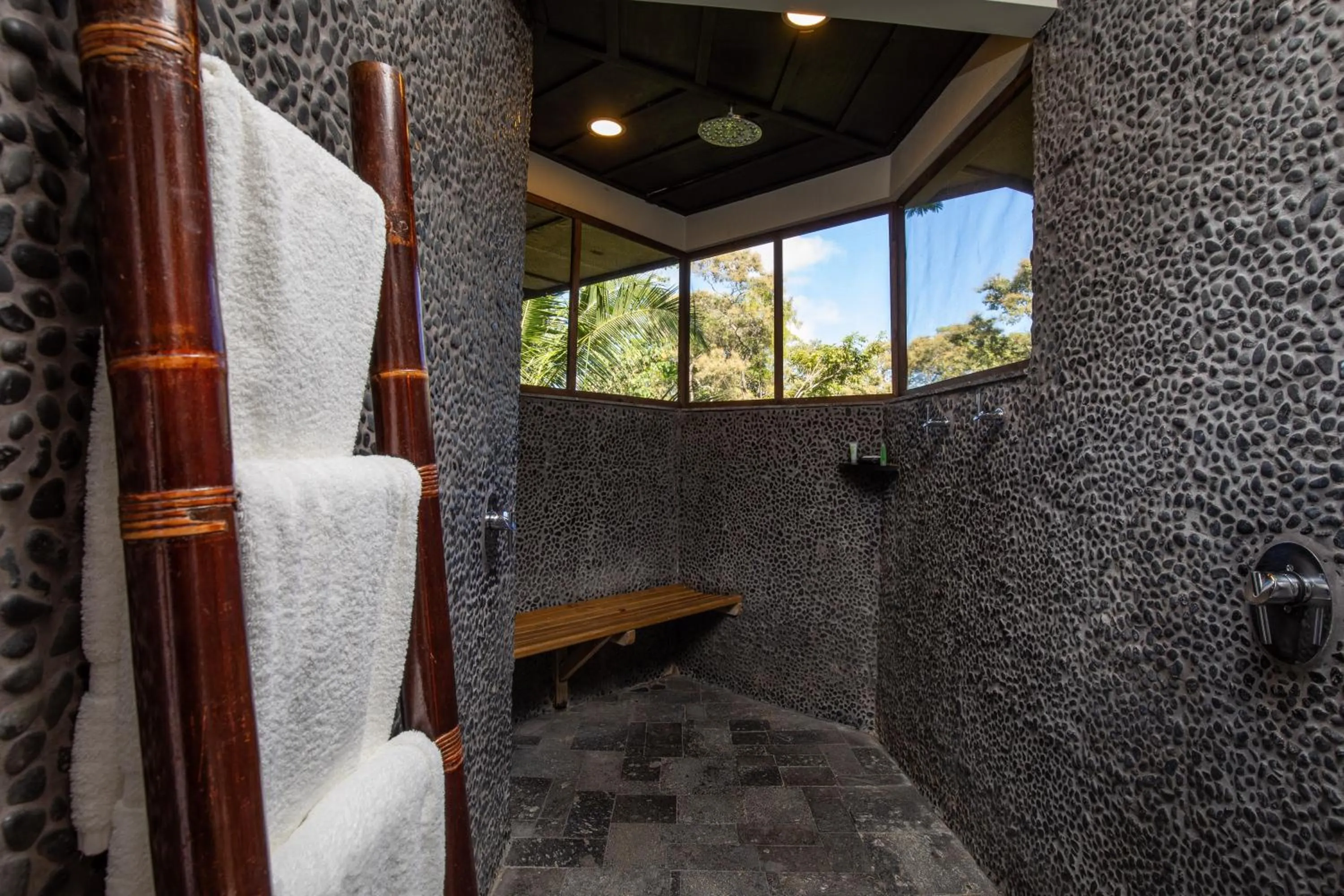 Shower in Tulemar Resort