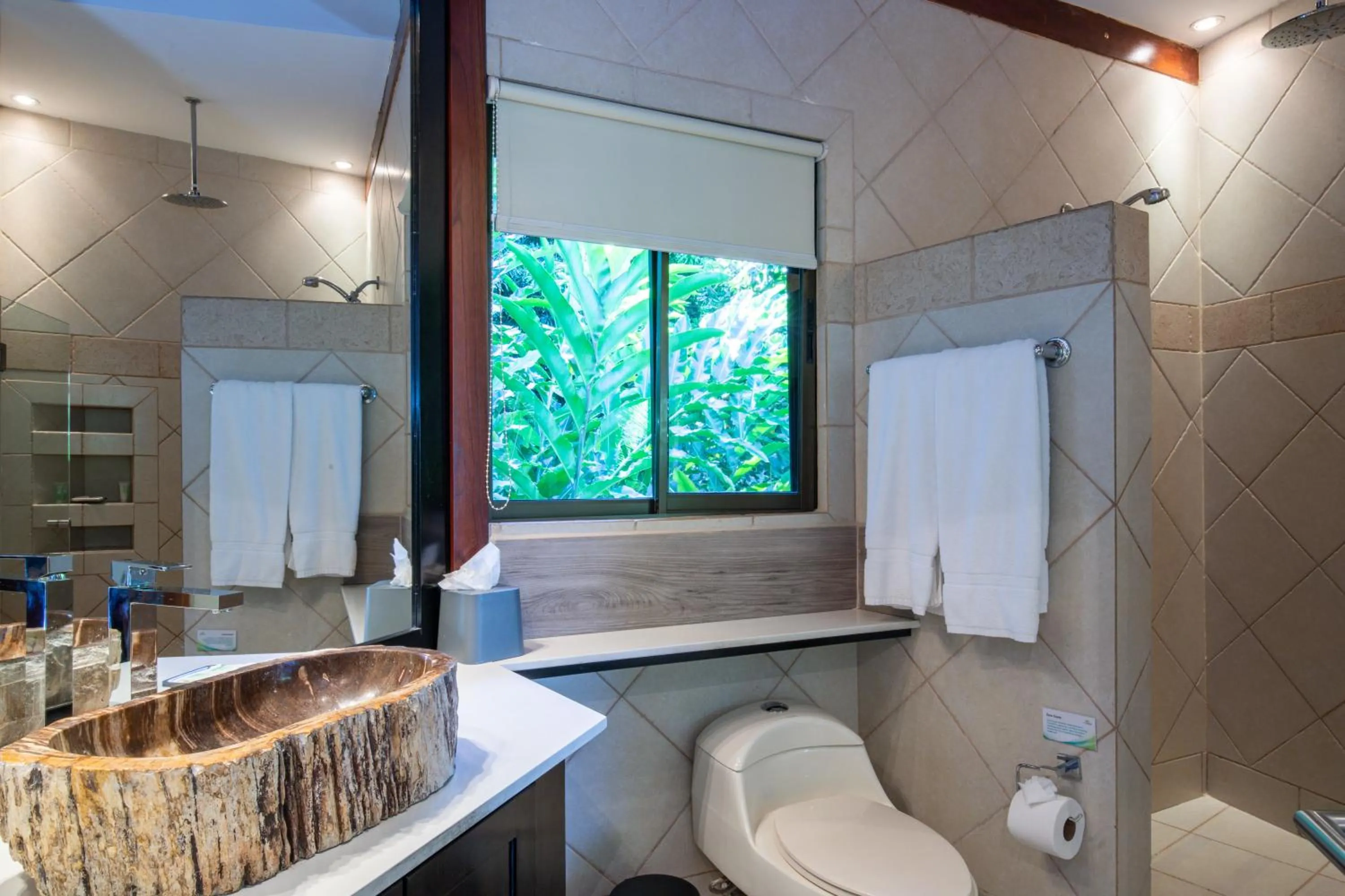 Shower in Tulemar Resort