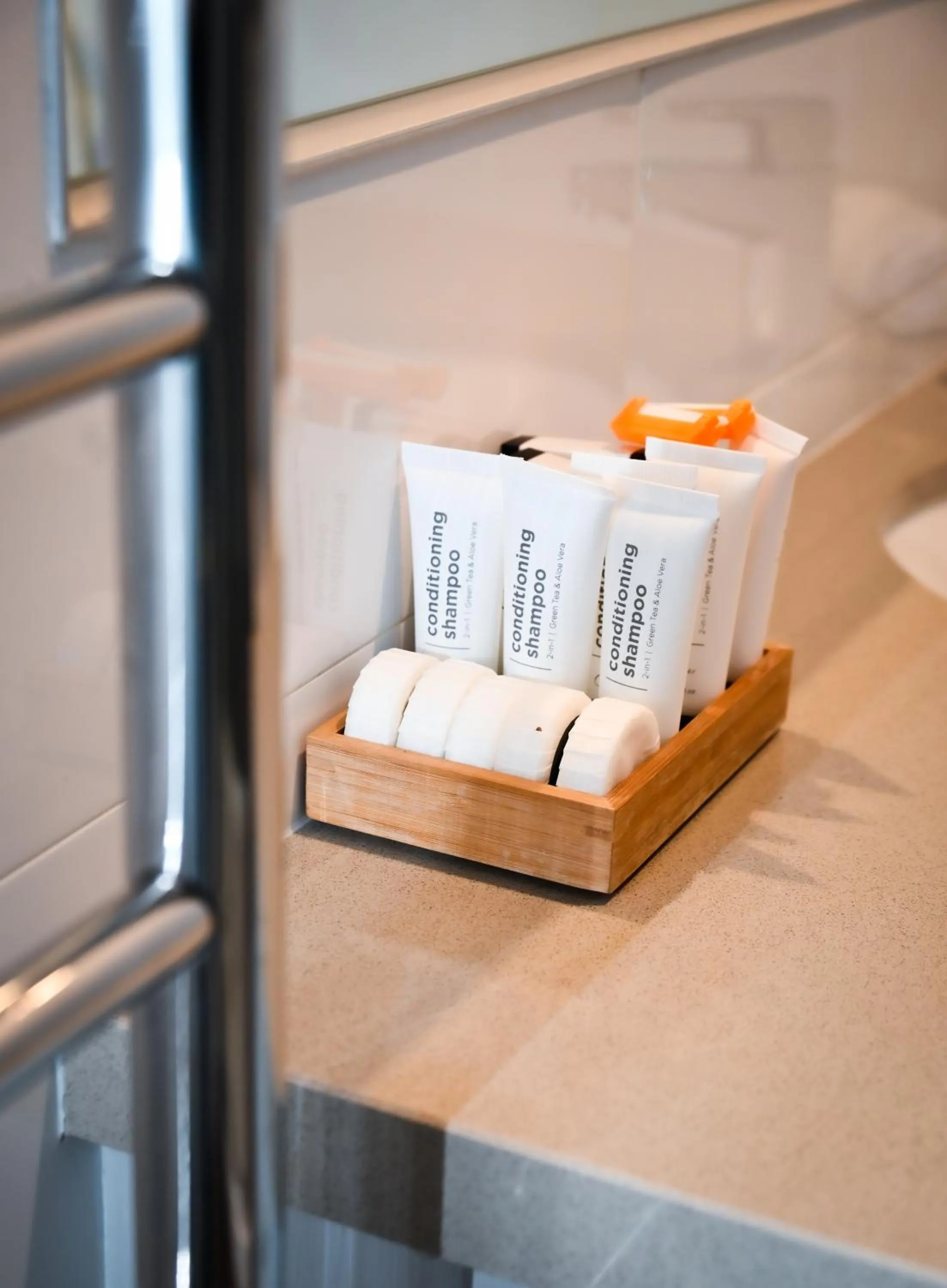 Bathroom in Mansfield Apartments