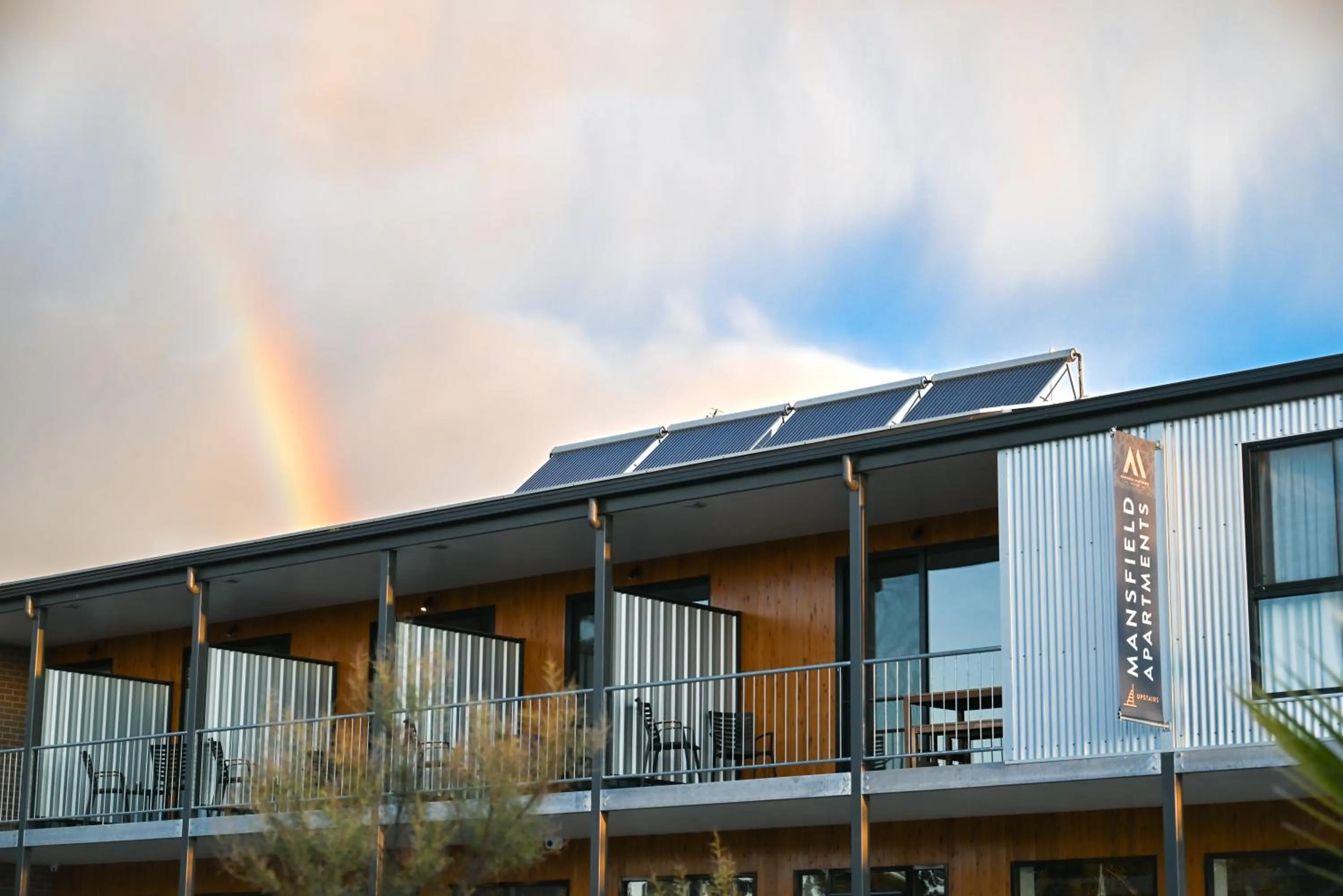 Property building in Mansfield Apartments