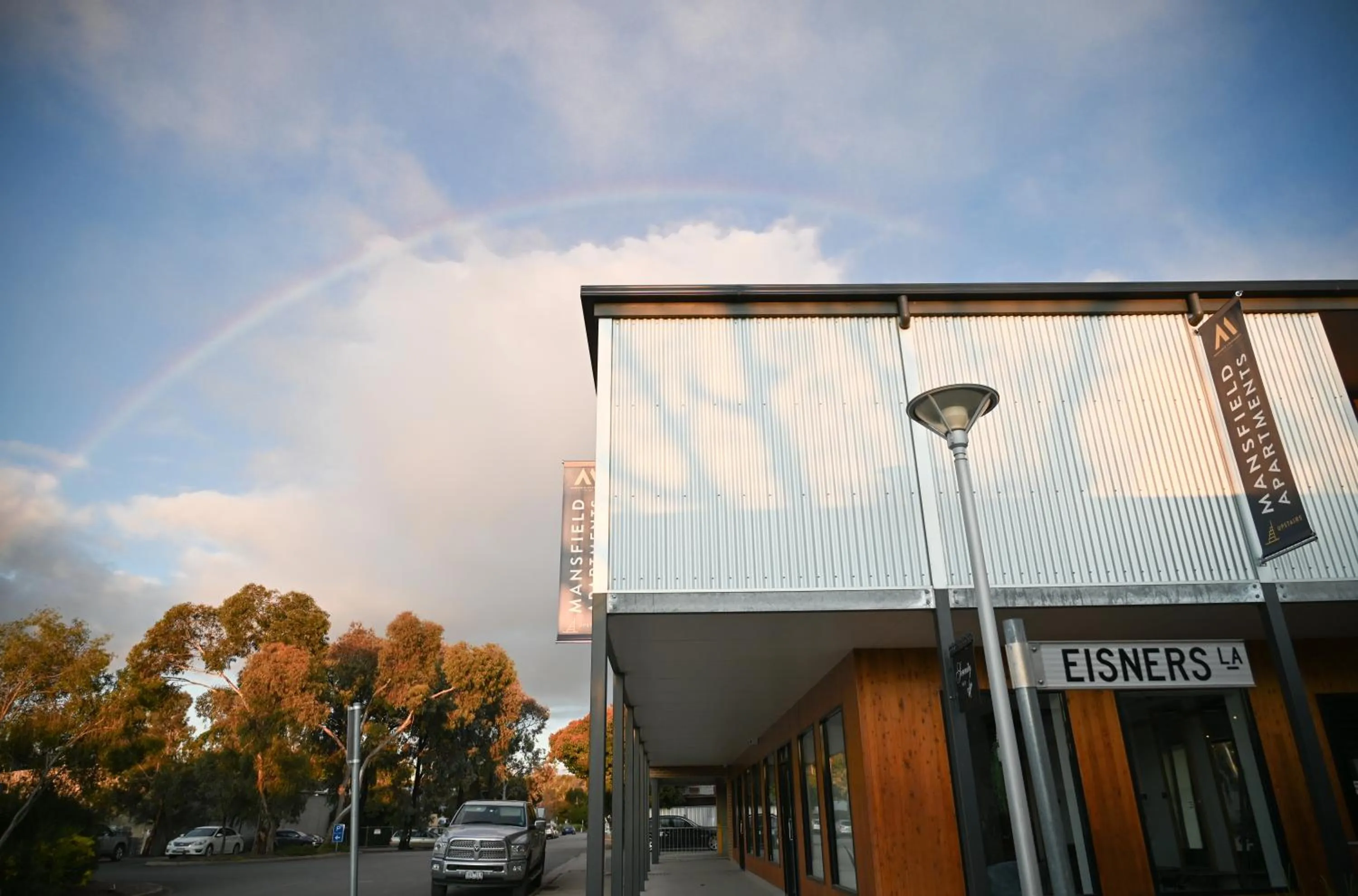 Property building in Mansfield Apartments