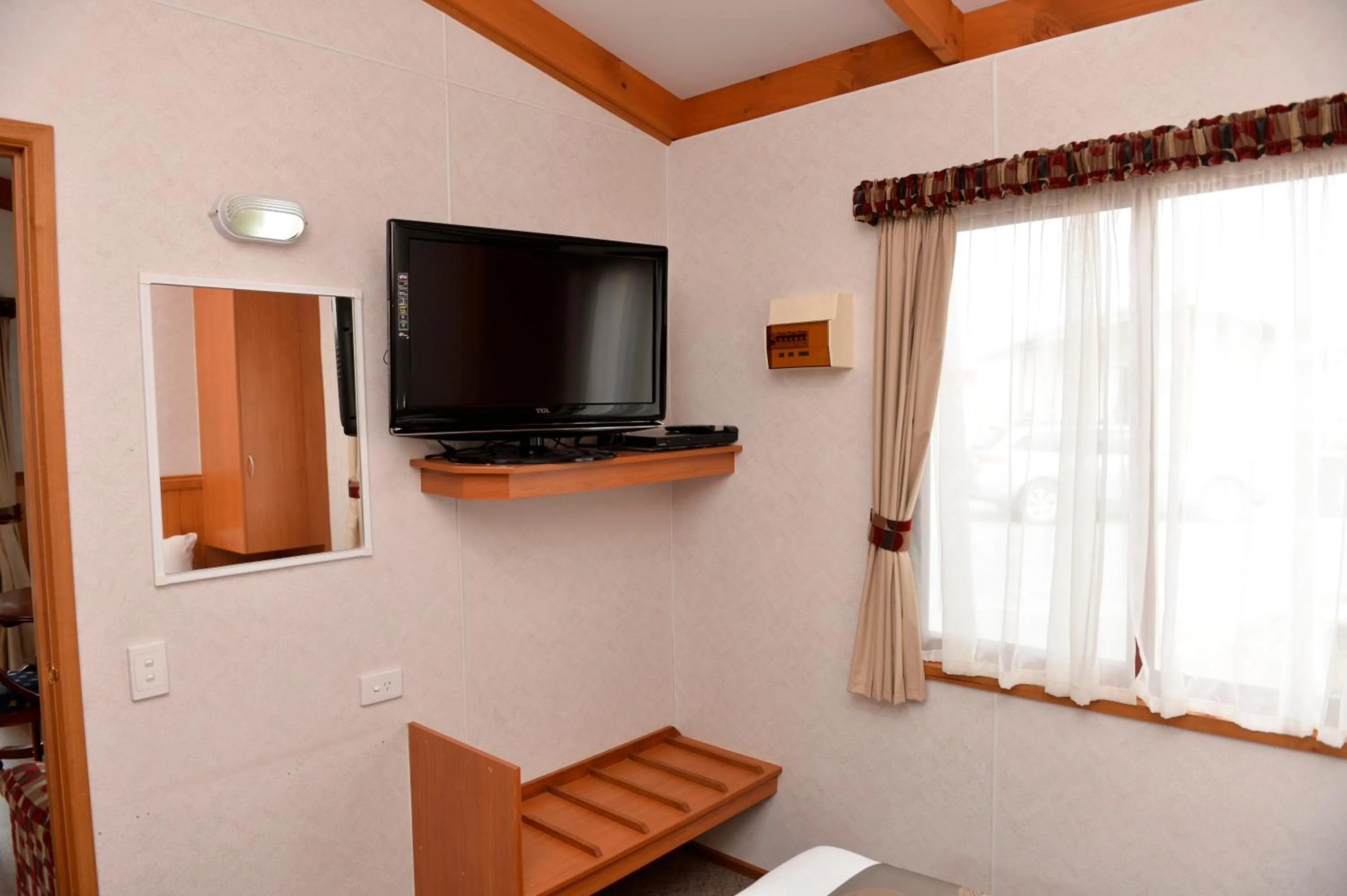 Bedroom in Riverside Cabin Park