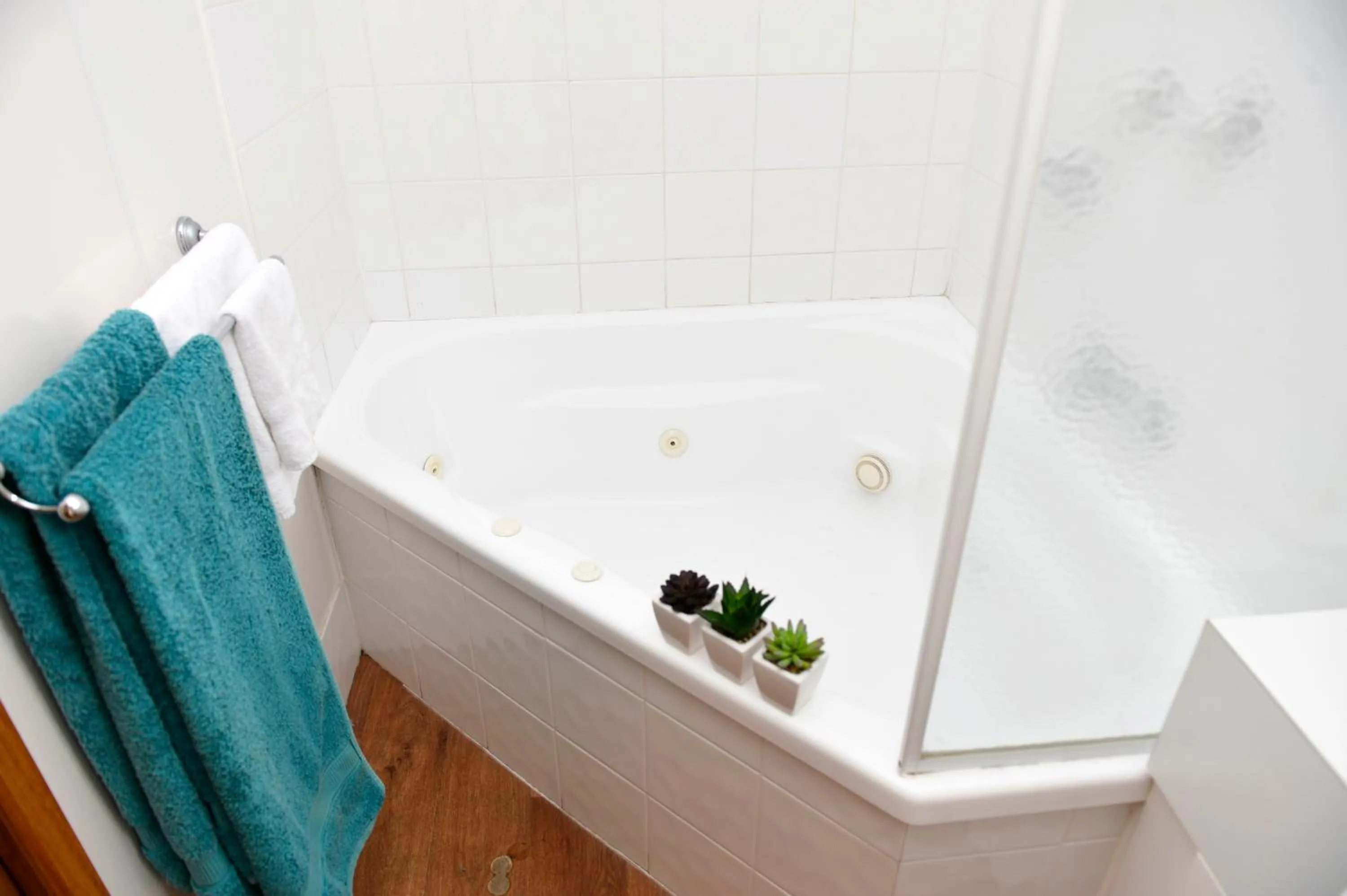 Bathroom in Riverside Cabin Park