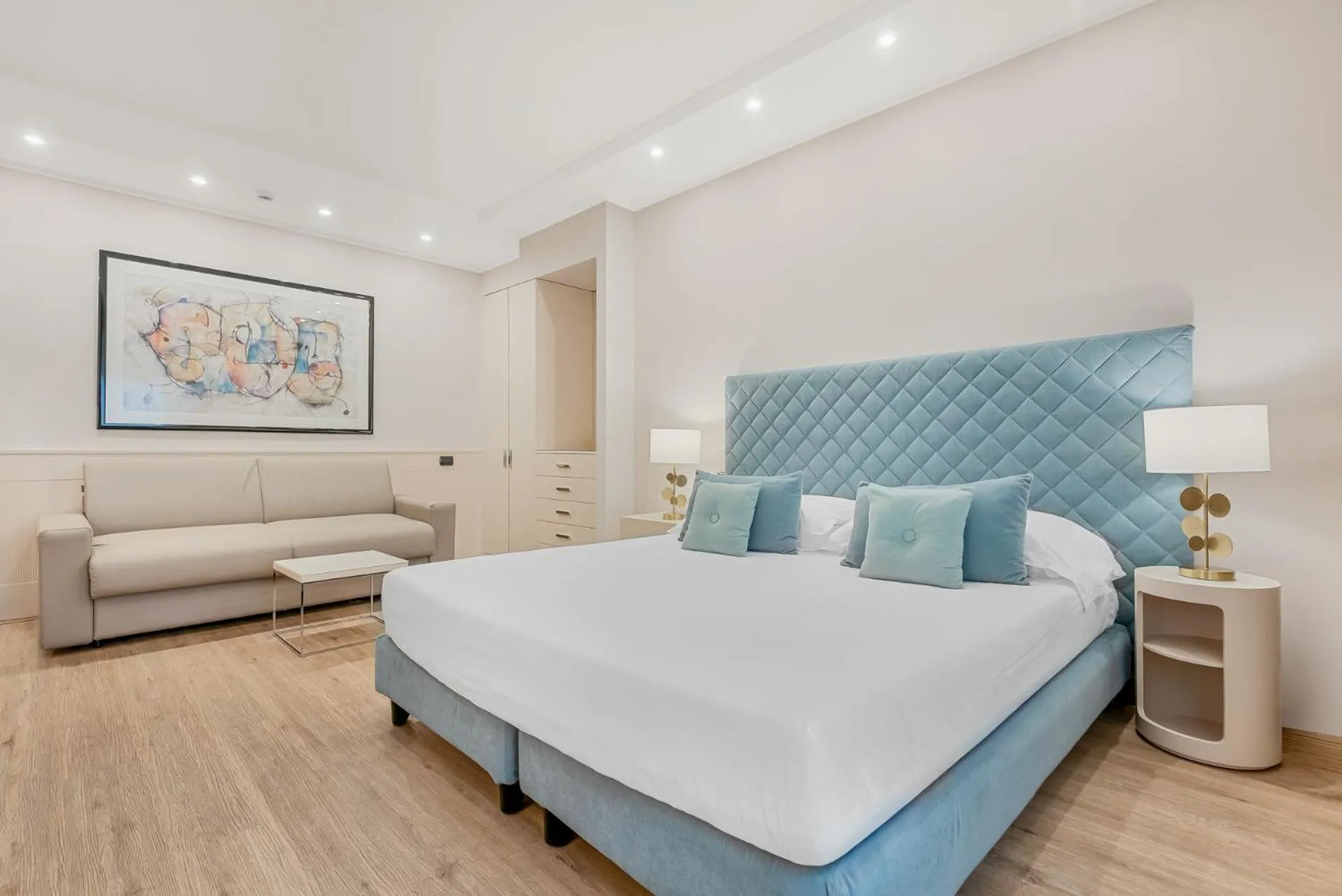 Bedroom, Bed in Hotel Excelsior