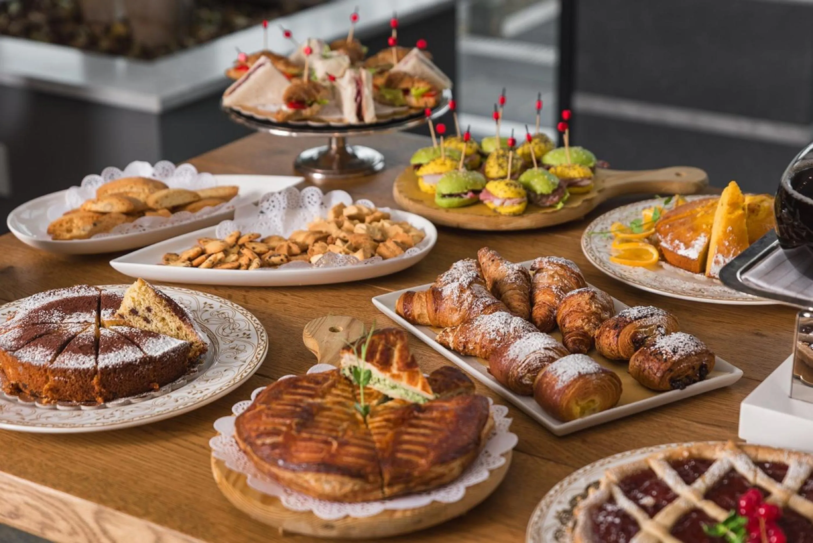 Buffet breakfast in Hotel Excelsior