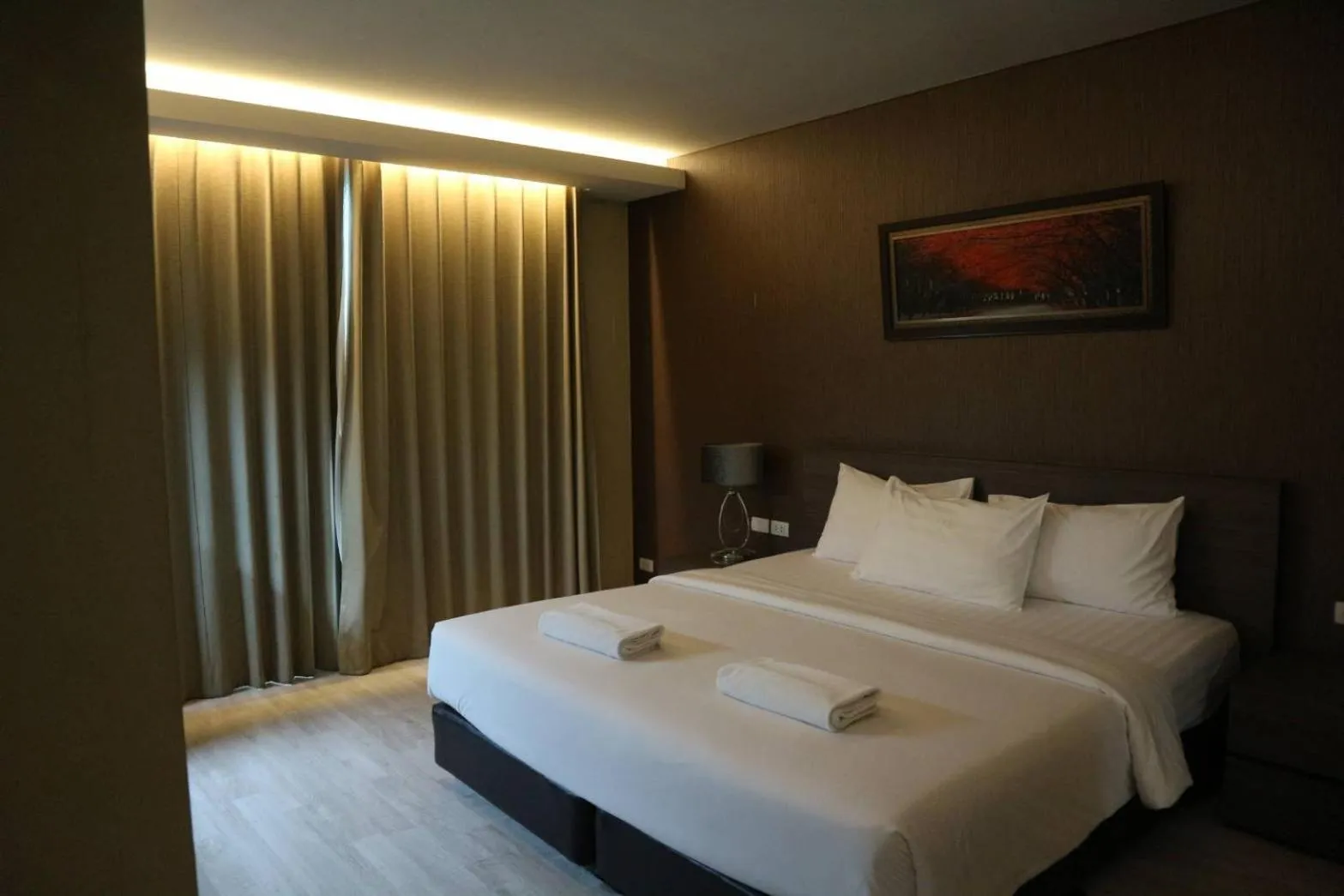 Bed in Avatar Suites Hotel - SHA Extra Plus
