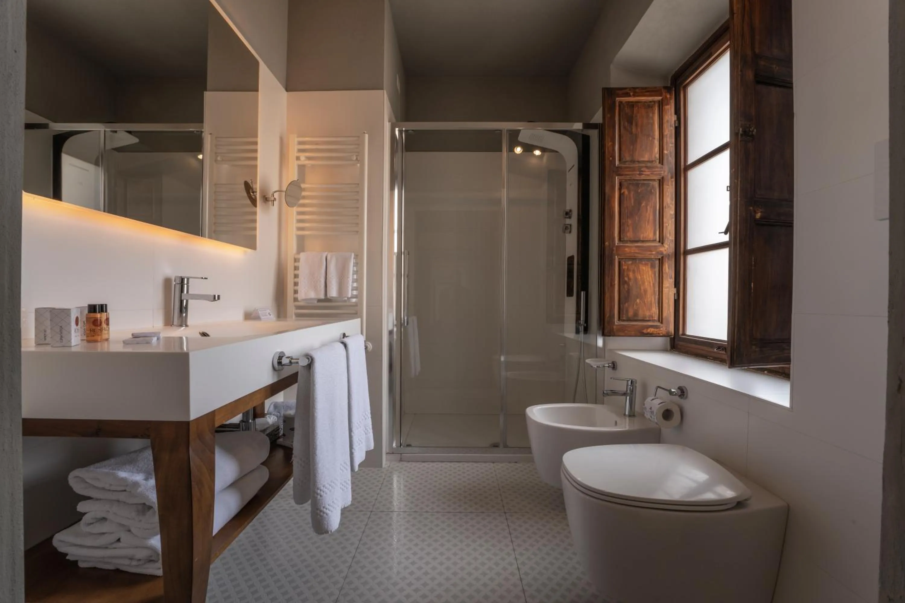 Shower in Palazzo Leopoldo Dimora Storica & Spa