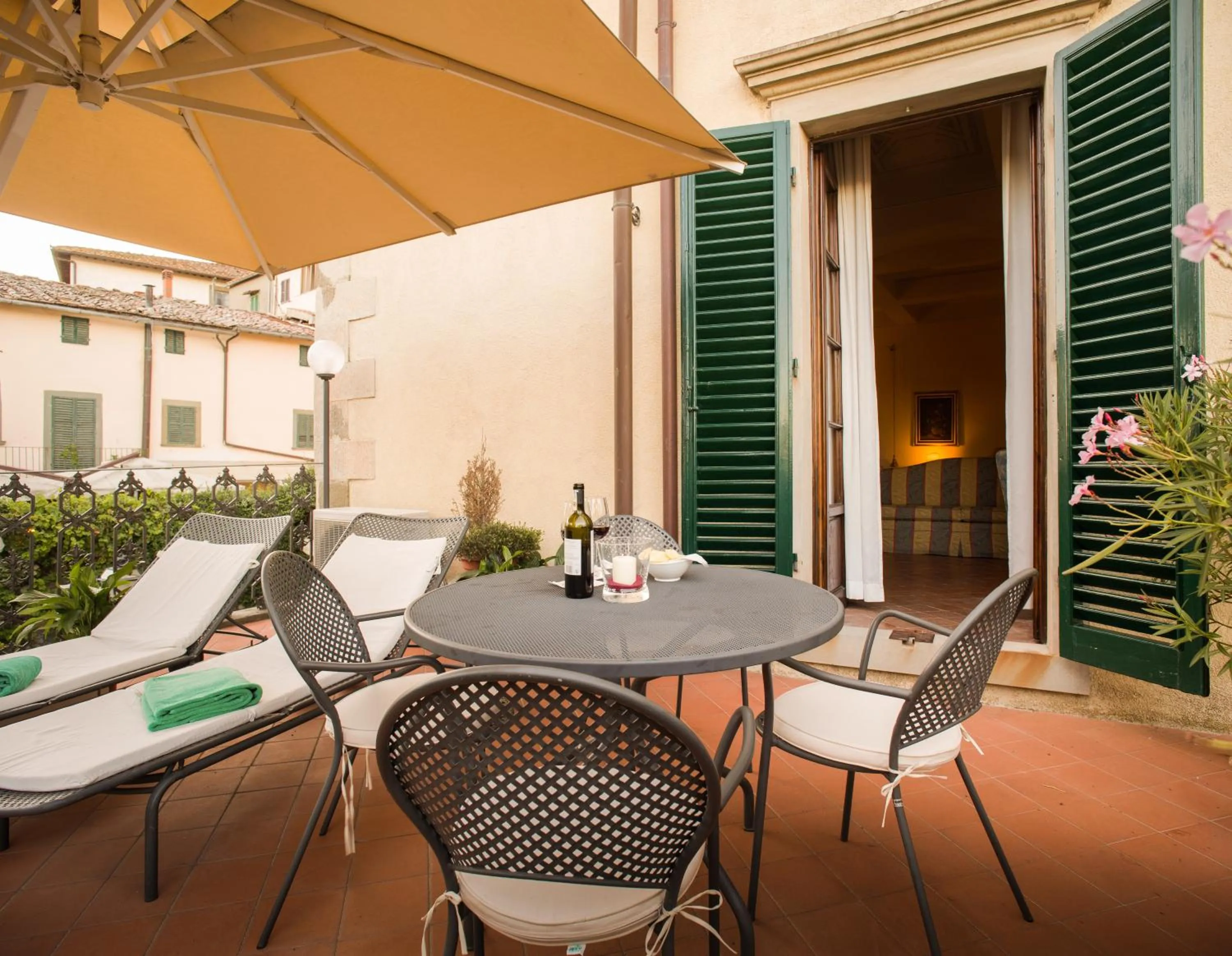 Balcony/Terrace in Palazzo Leopoldo Dimora Storica & Spa