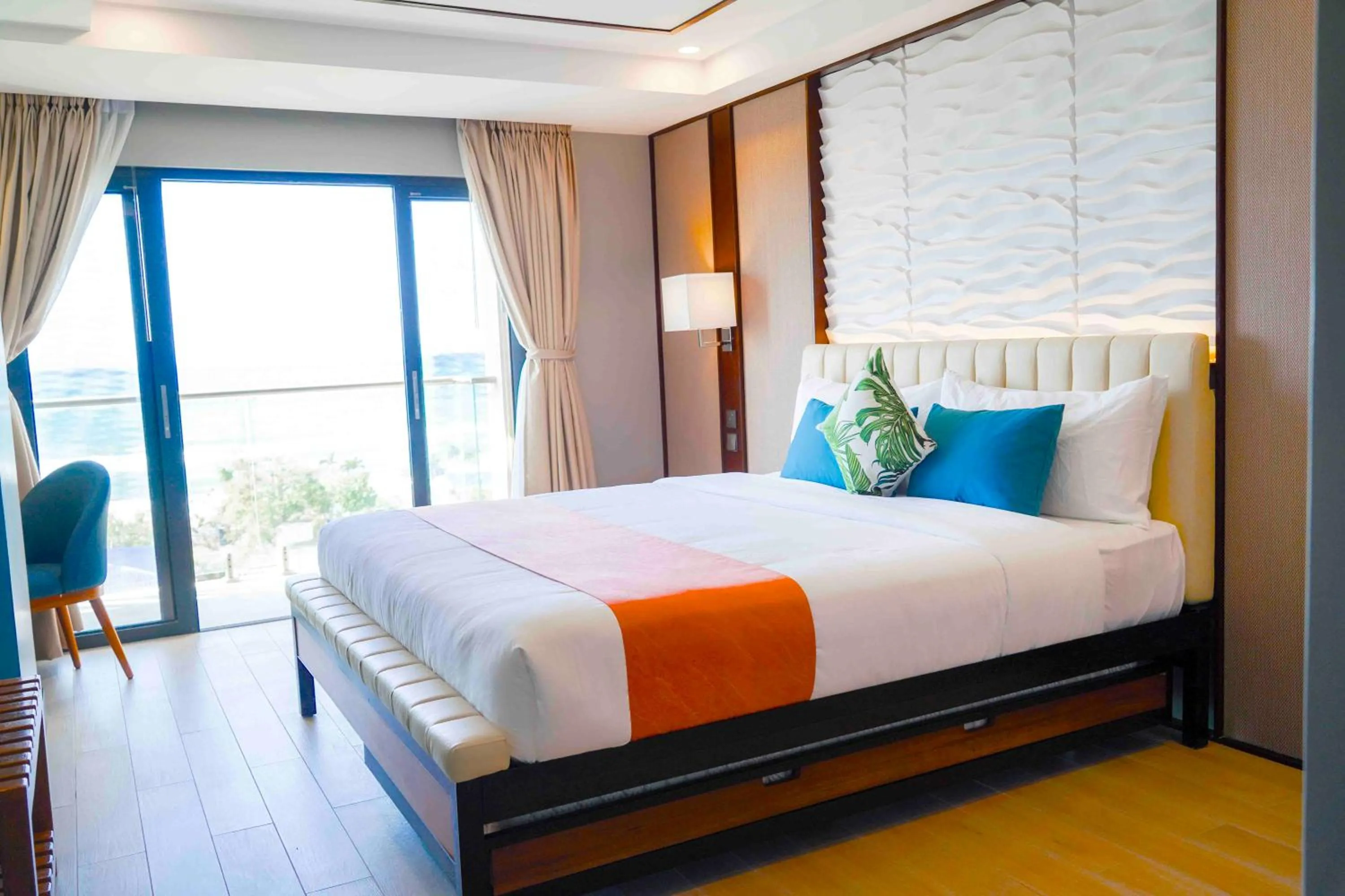Bed in Puerto de San Juan Beach Resort Hotel and Residences