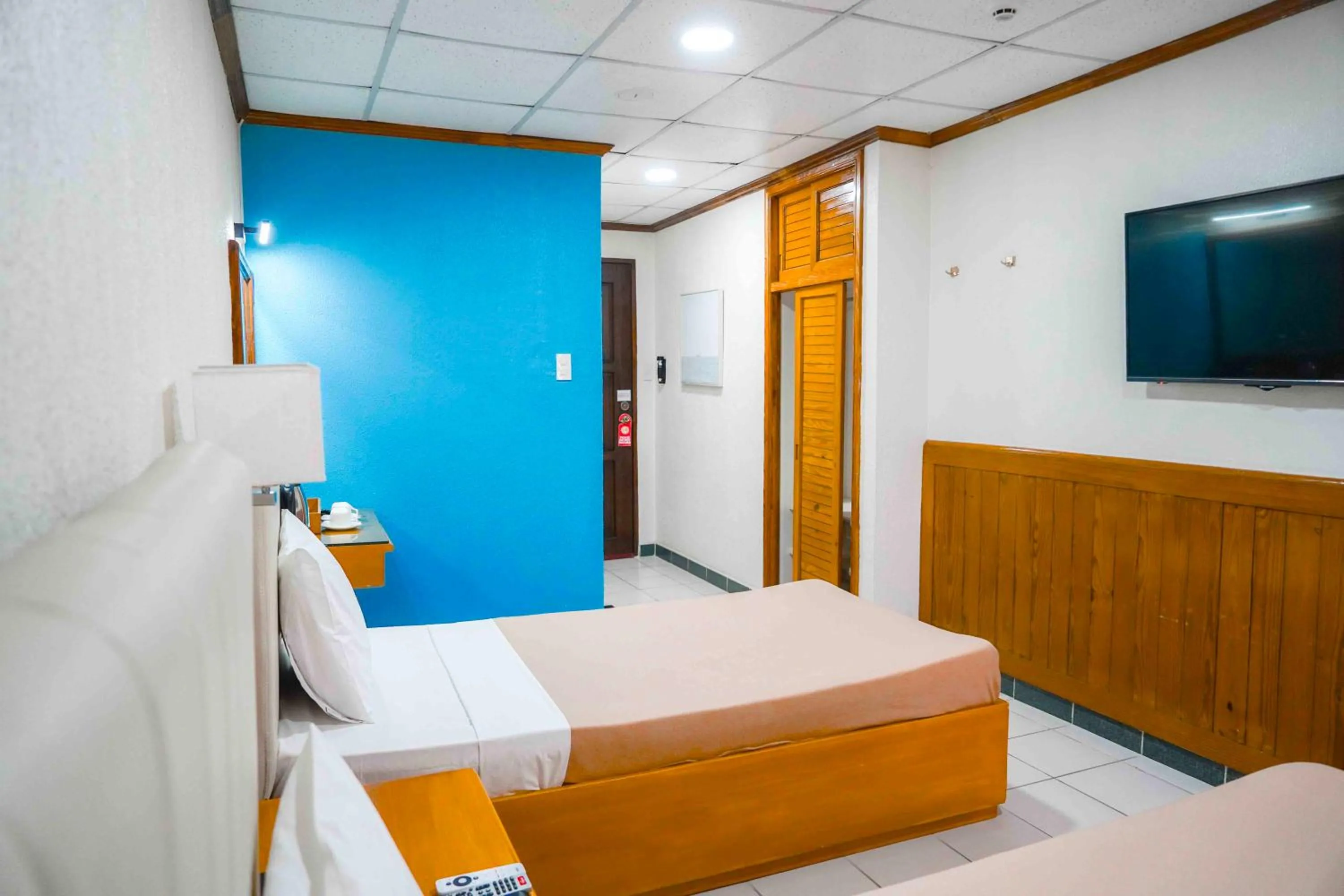 Bed in Puerto de San Juan Beach Resort Hotel and Residences