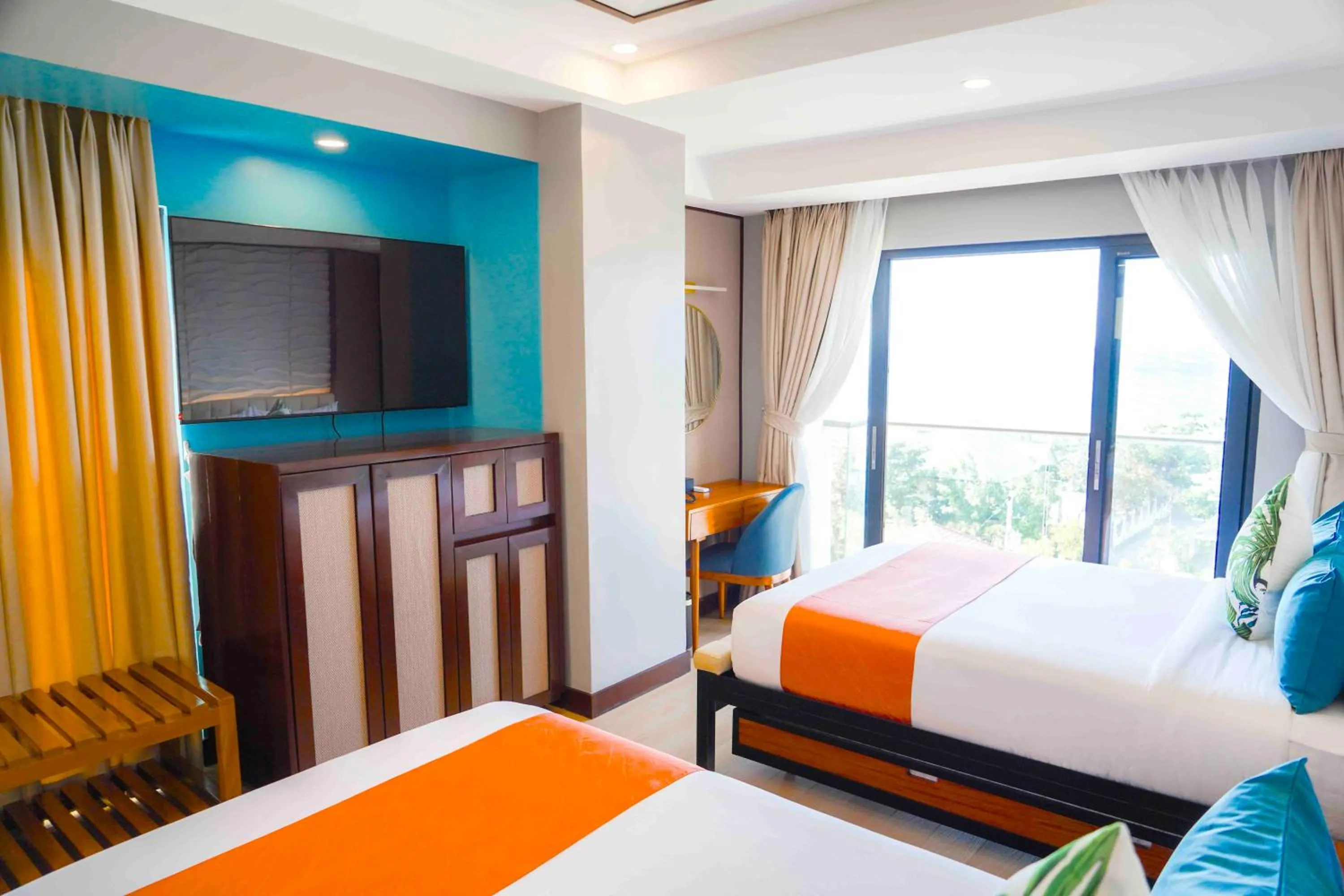 Bed in Puerto de San Juan Beach Resort Hotel and Residences