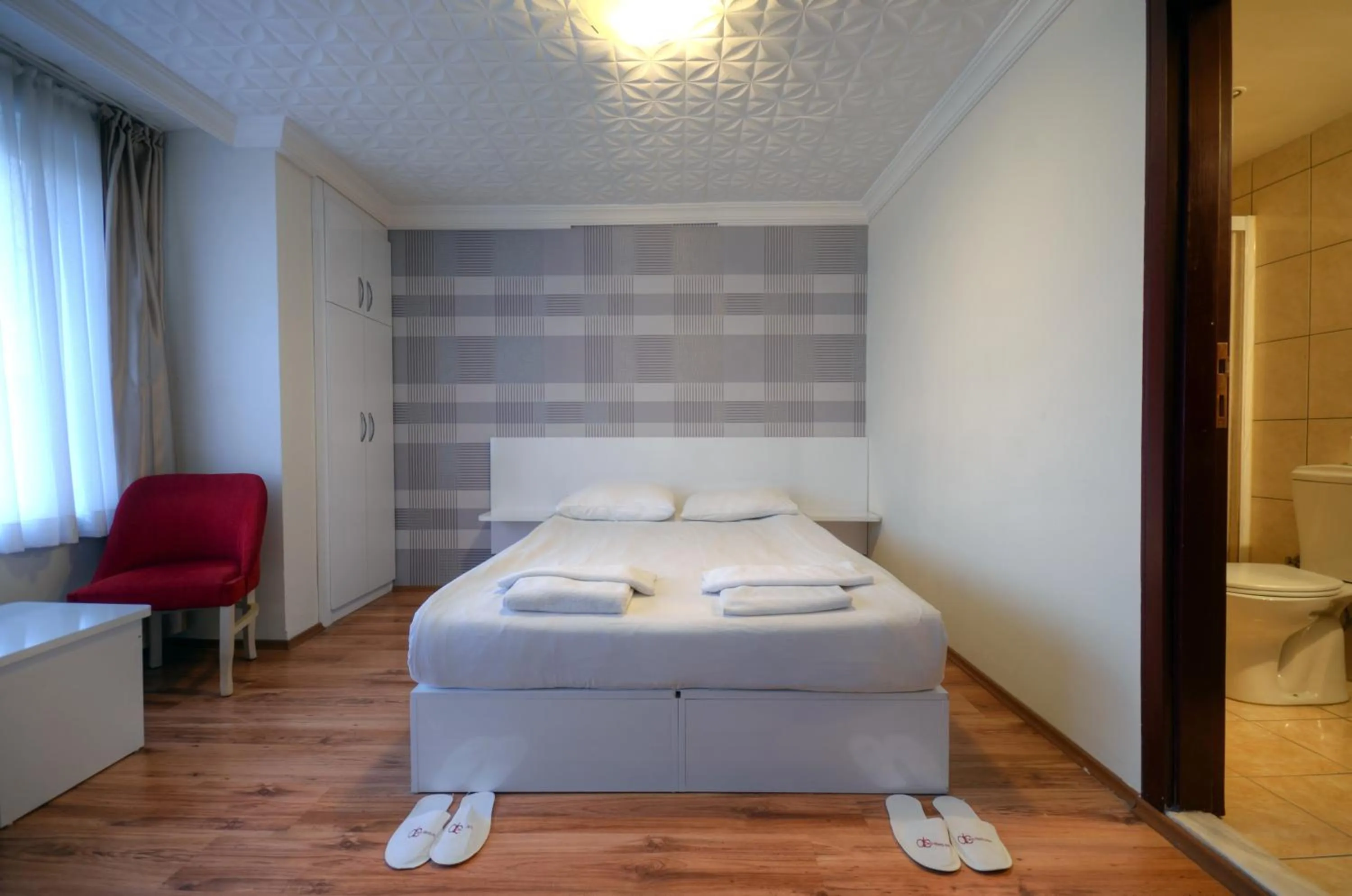 Bed in Hotel Abro Necatibey