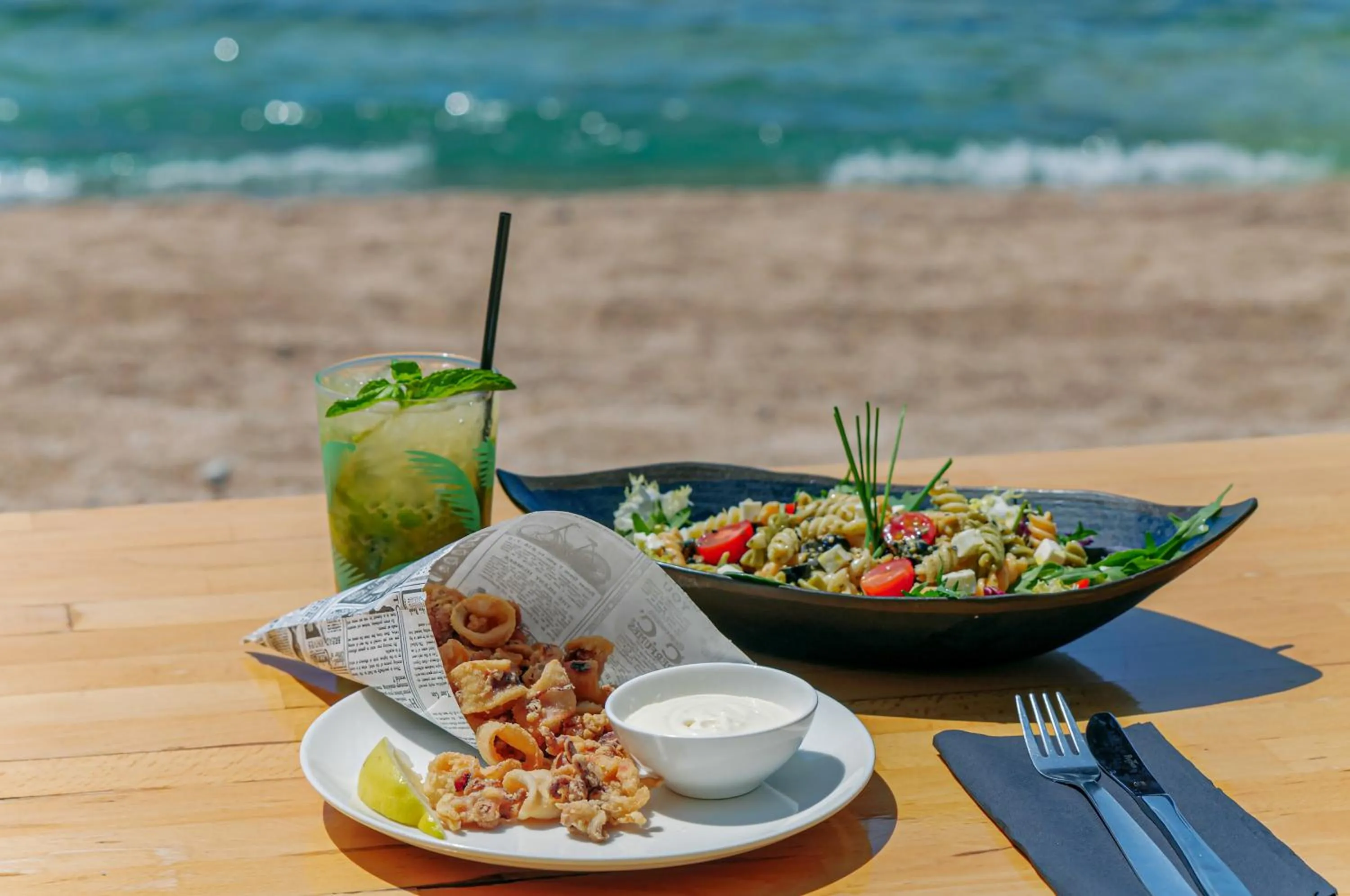 Food in Sandy Beach Bungalows by EHM