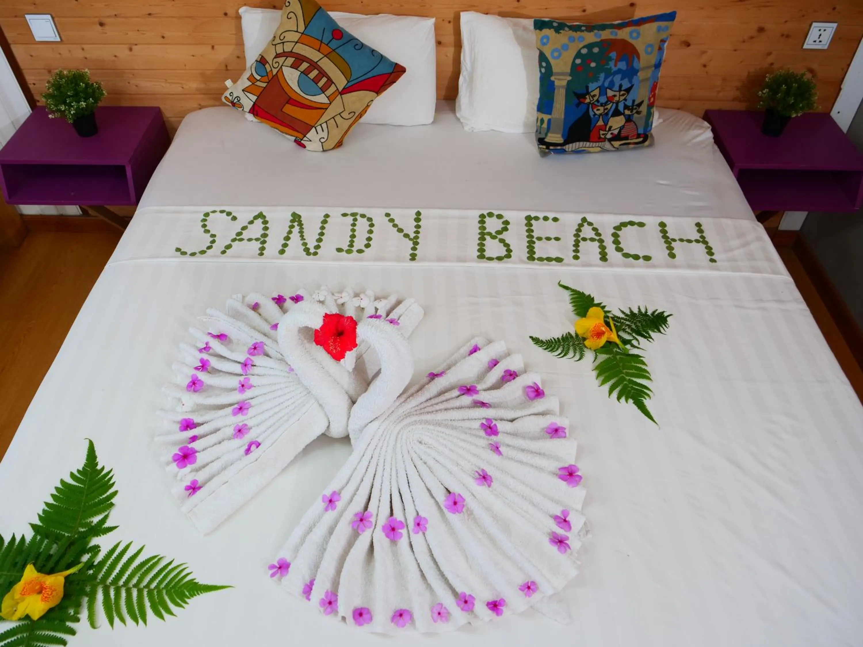 Property building, Bed in Sandy Beach Bungalows by EHM