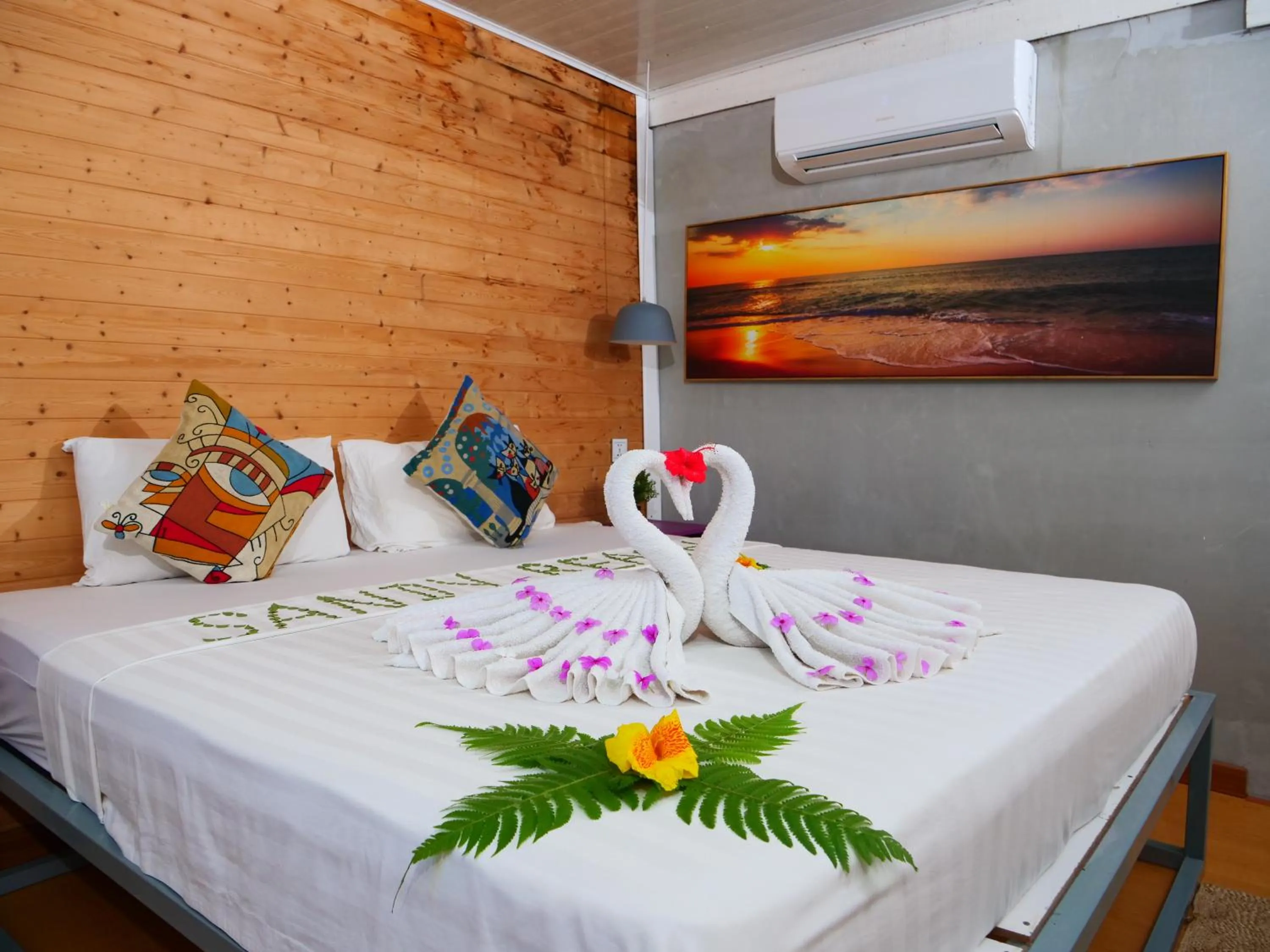 Property building, Bed in Sandy Beach Bungalows by EHM