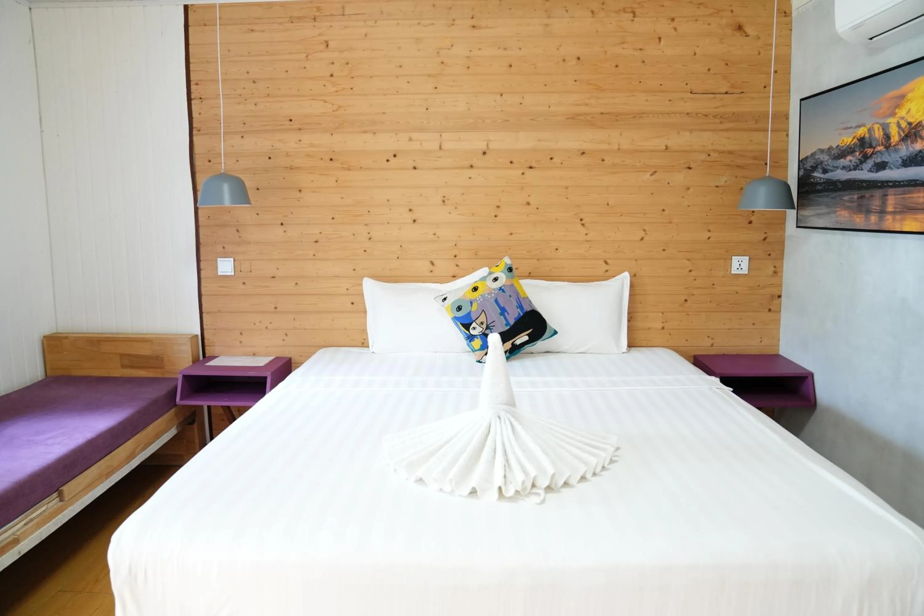 Bed in Sandy Beach Bungalows by EHM