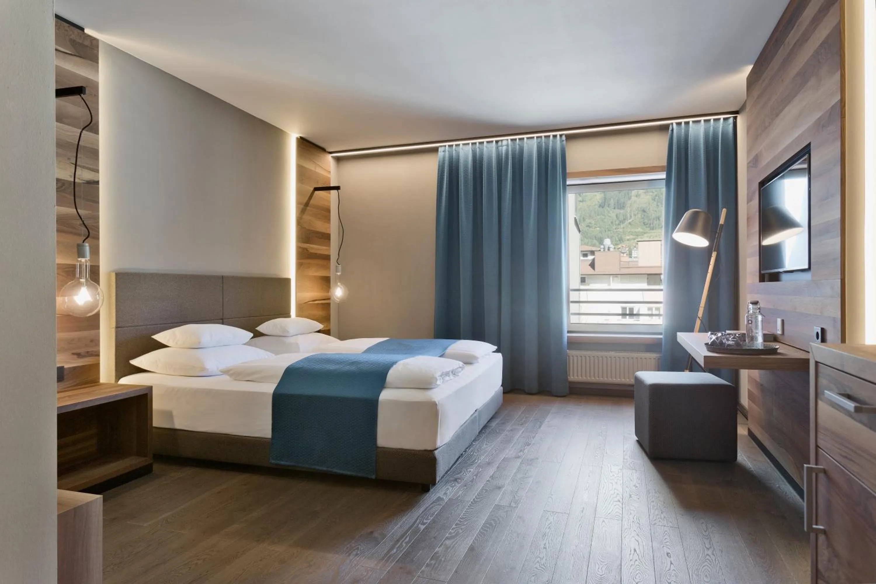 Photo of the whole room, Bed in Stadthotel Brunner