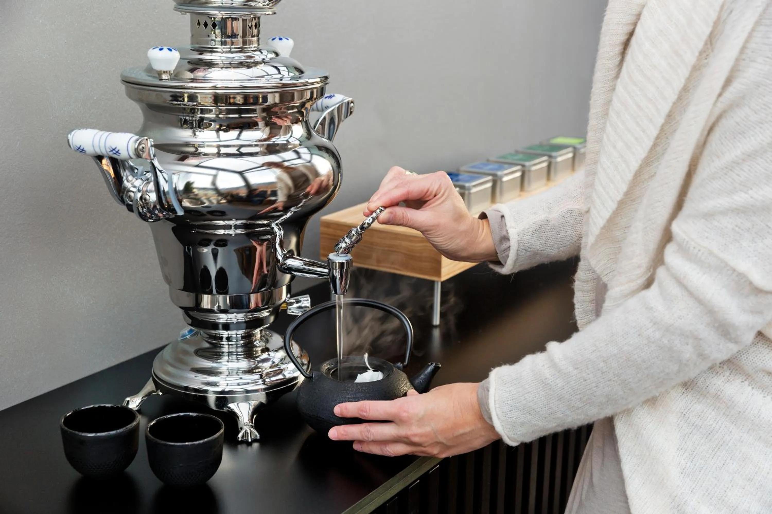 Decorative detail in Stadthotel Brunner