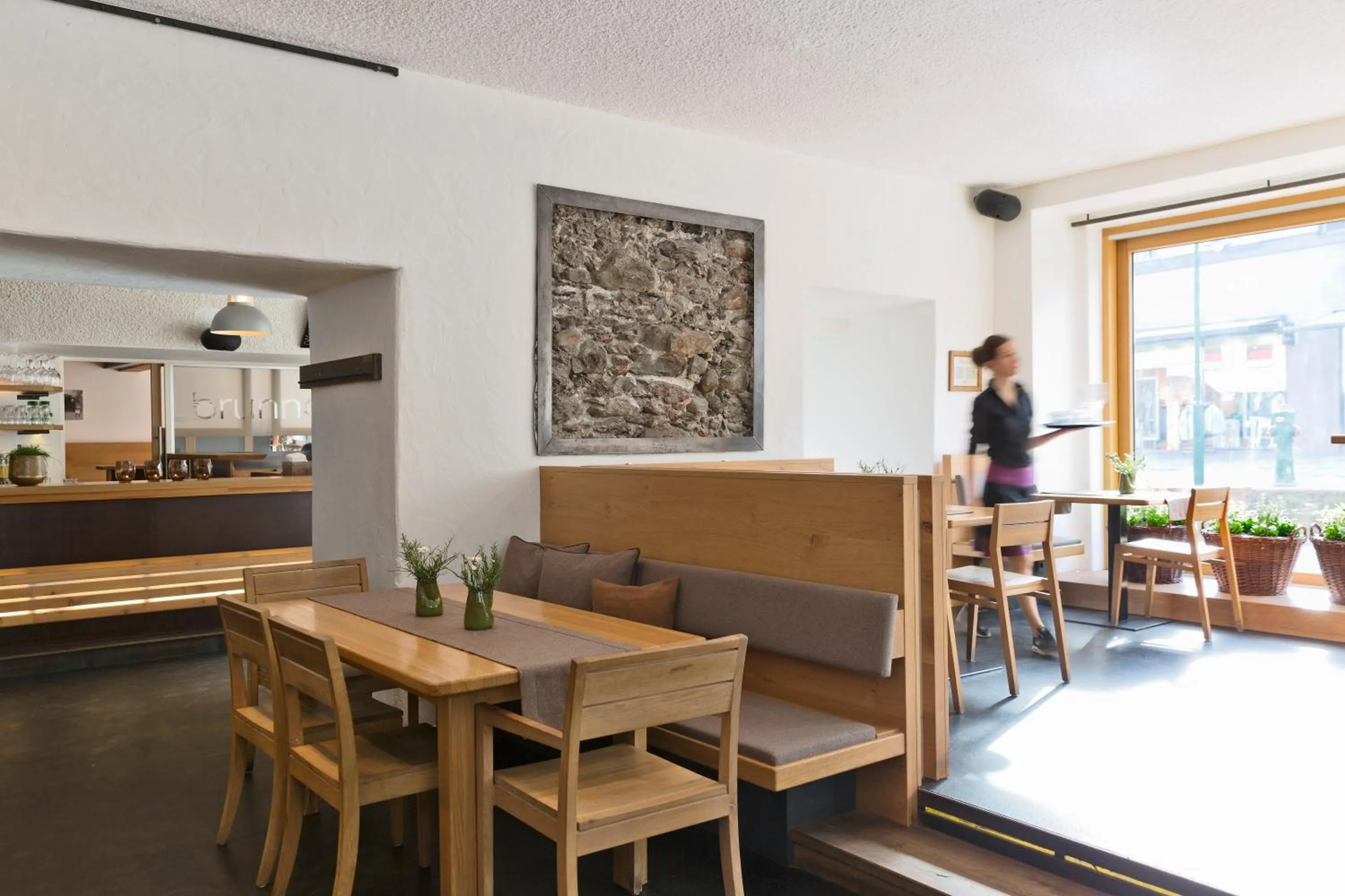 Restaurant/places to eat in Stadthotel Brunner