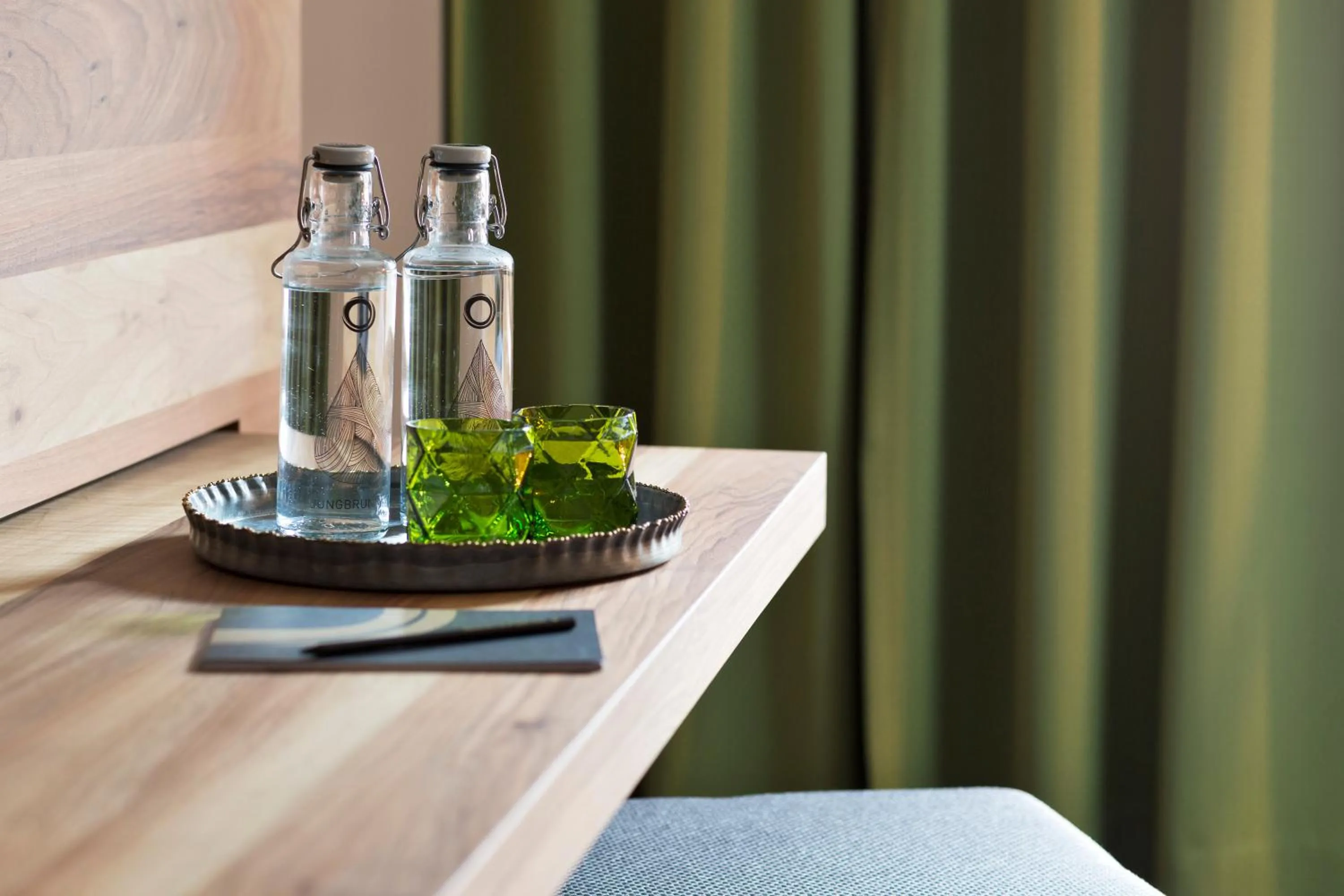 Decorative detail in Stadthotel Brunner