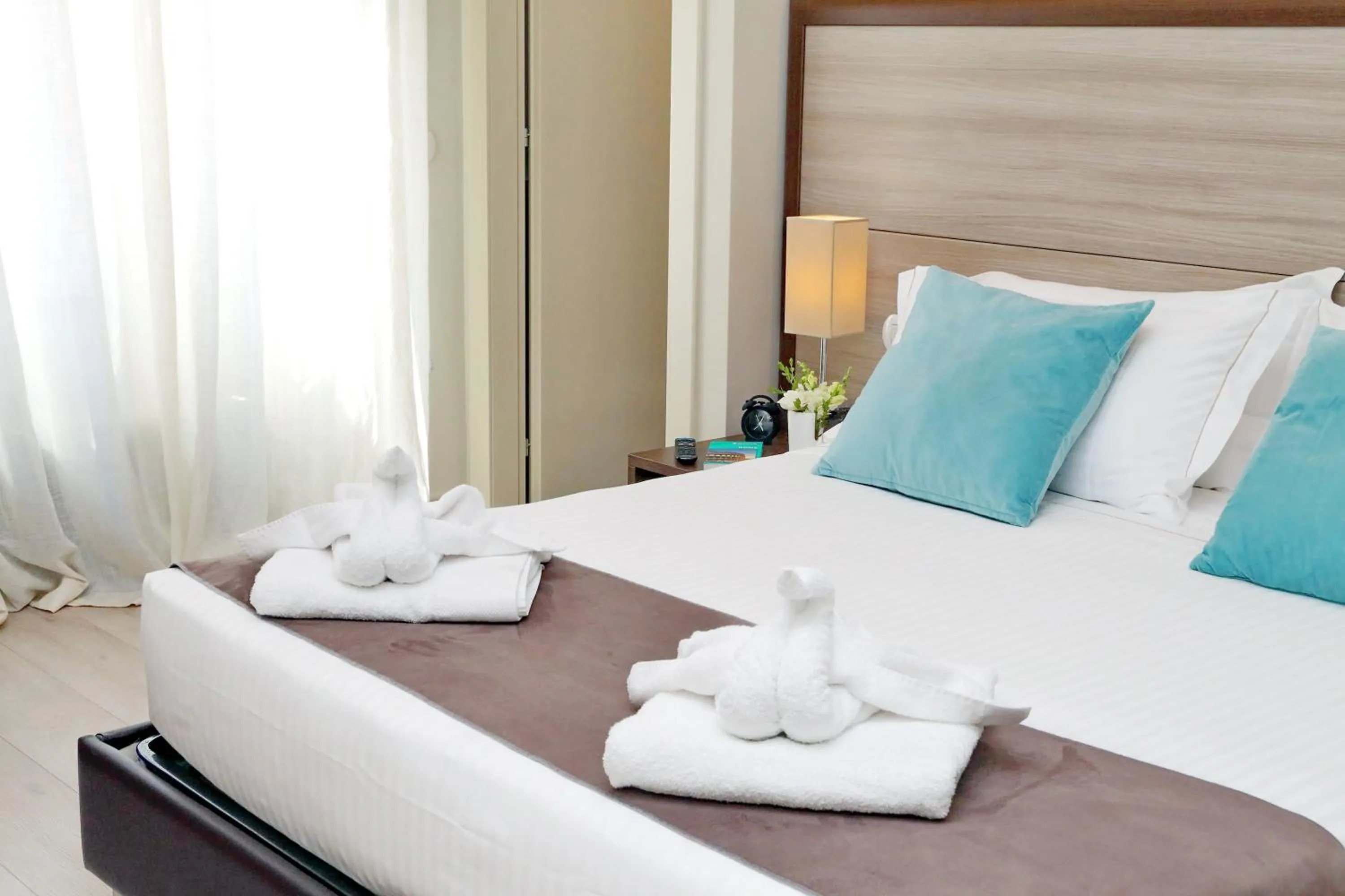 Decorative detail, Bed in Relais Servio Tullio