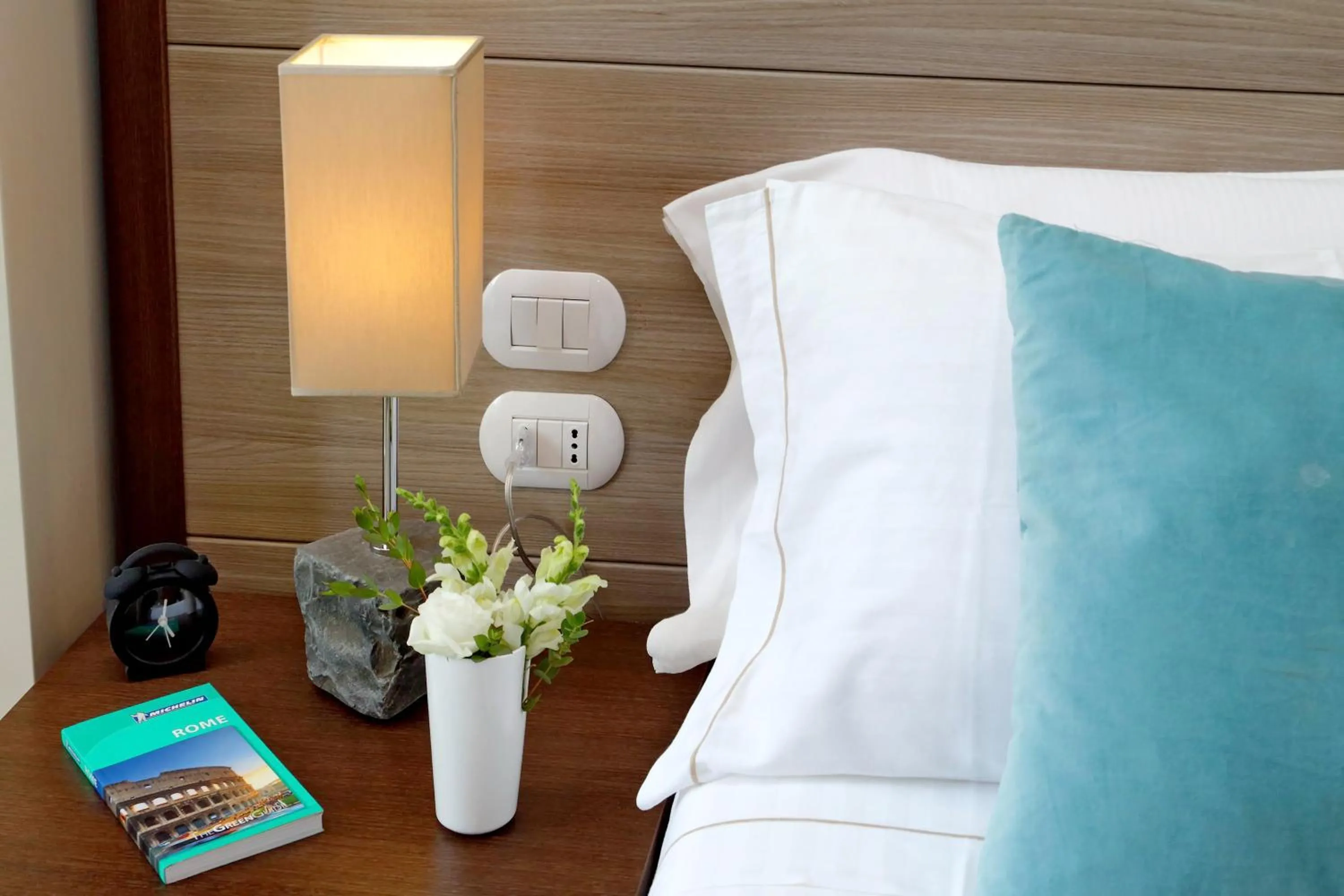 Decorative detail, Bed in Relais Servio Tullio