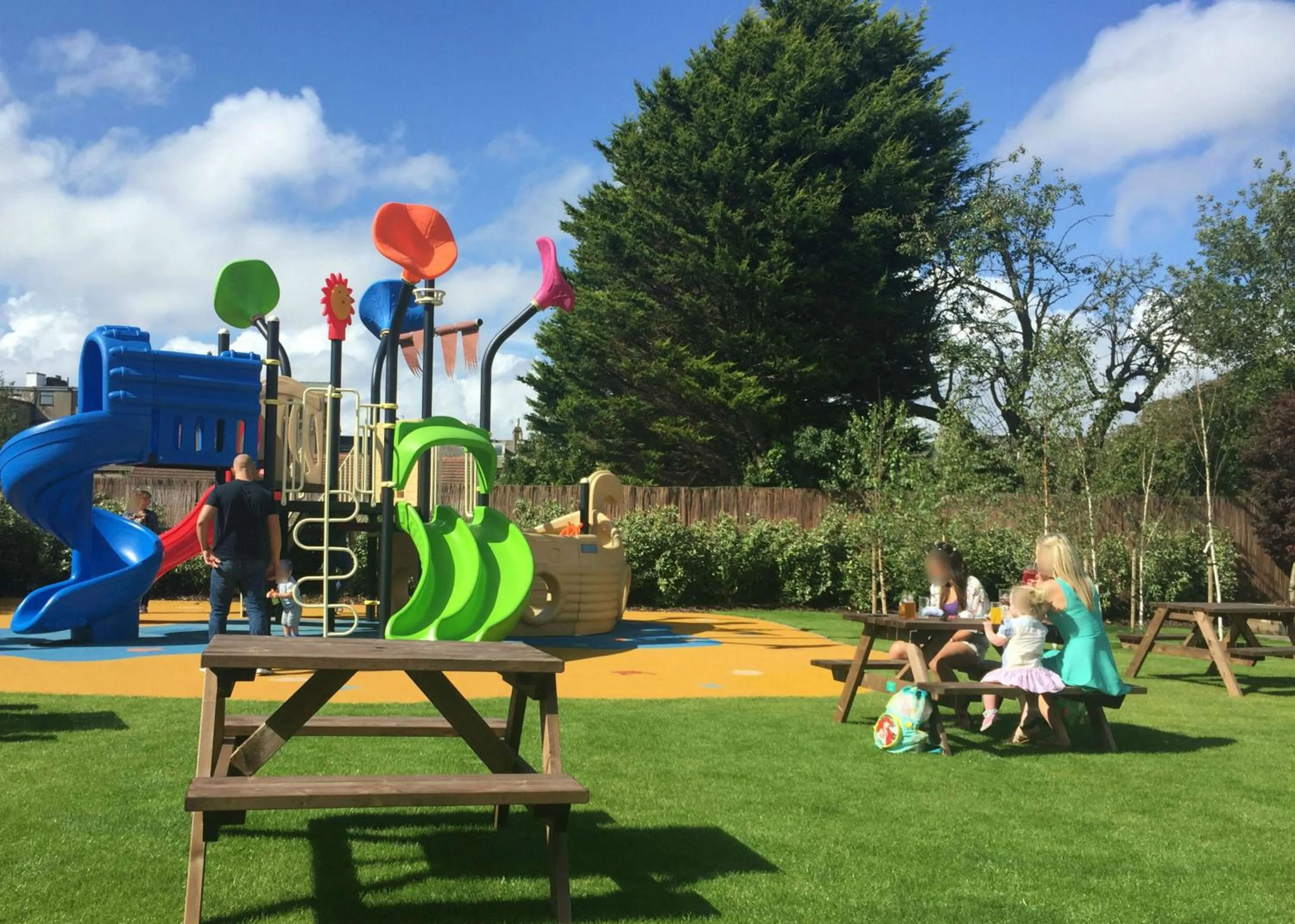 Garden in The Morecambe Hotel