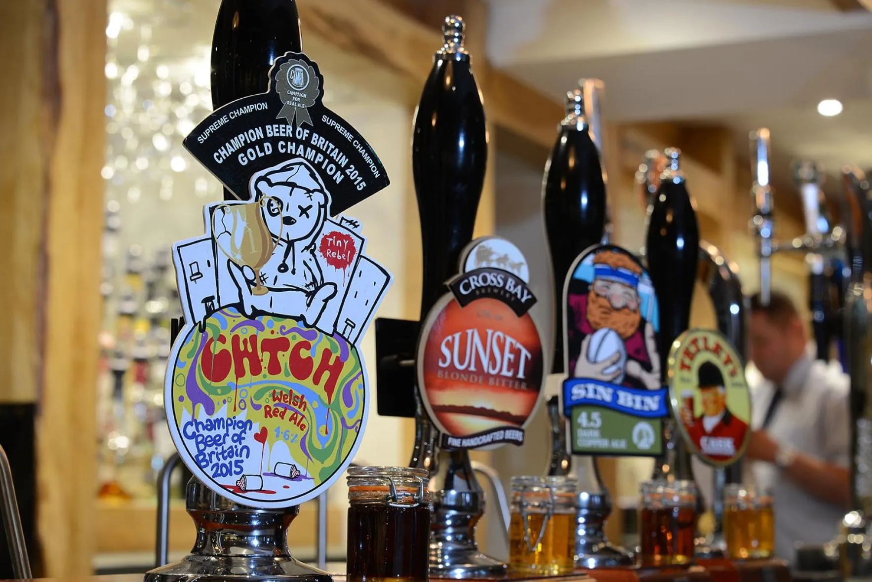 Alcoholic drinks in The Morecambe Hotel