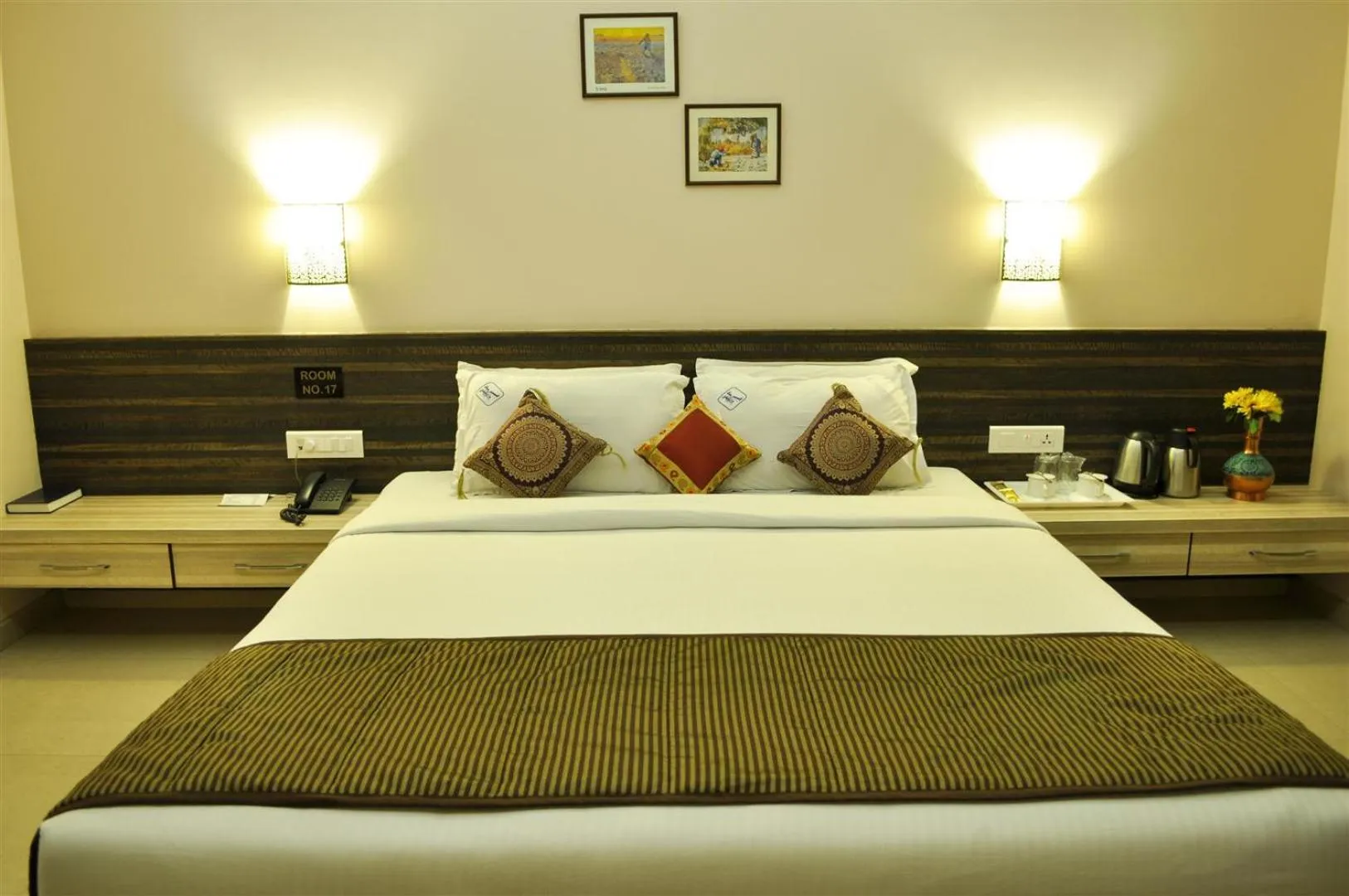 Bed in Hotel K Square