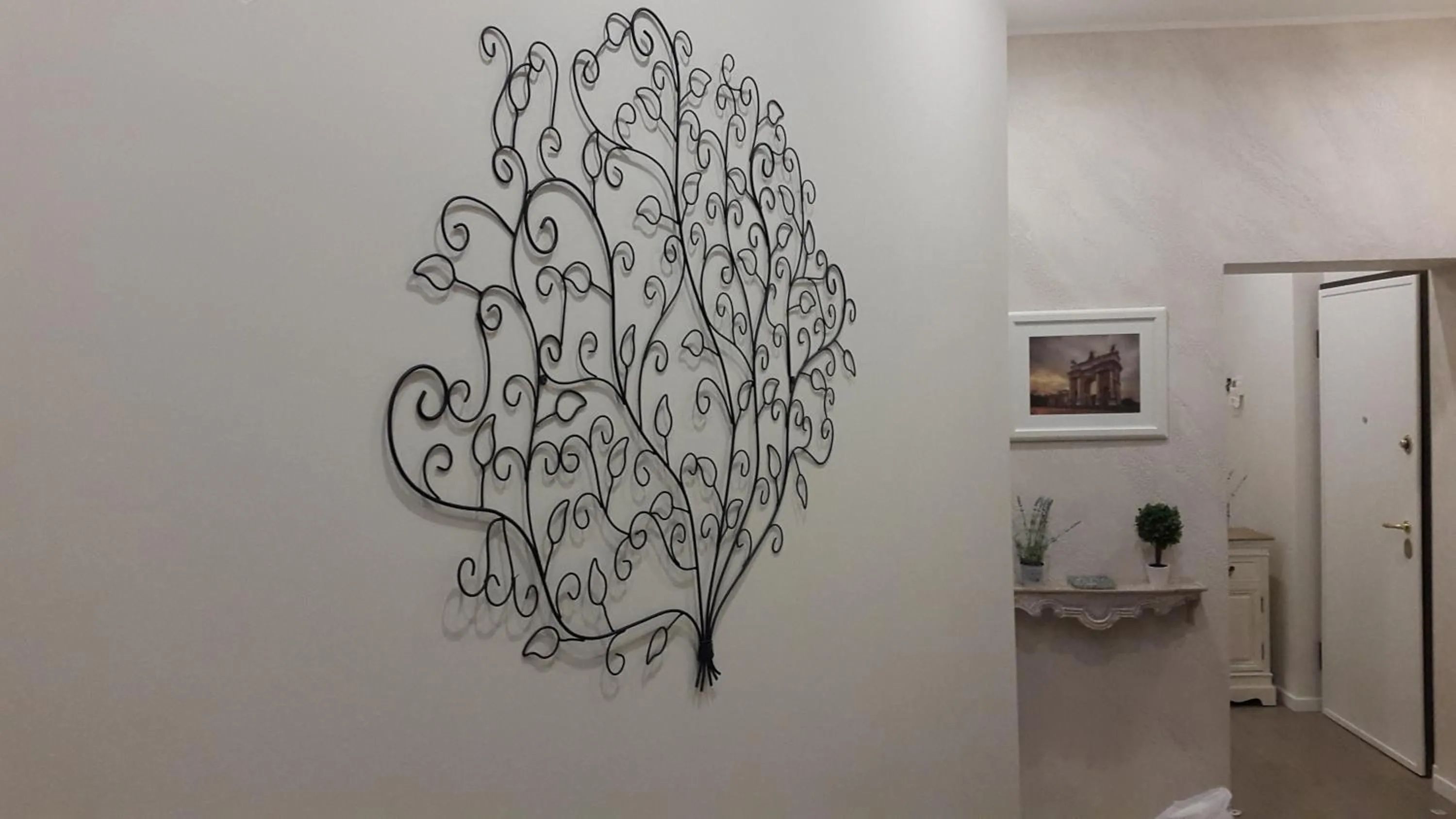 Decorative detail in Bed Milano Linate