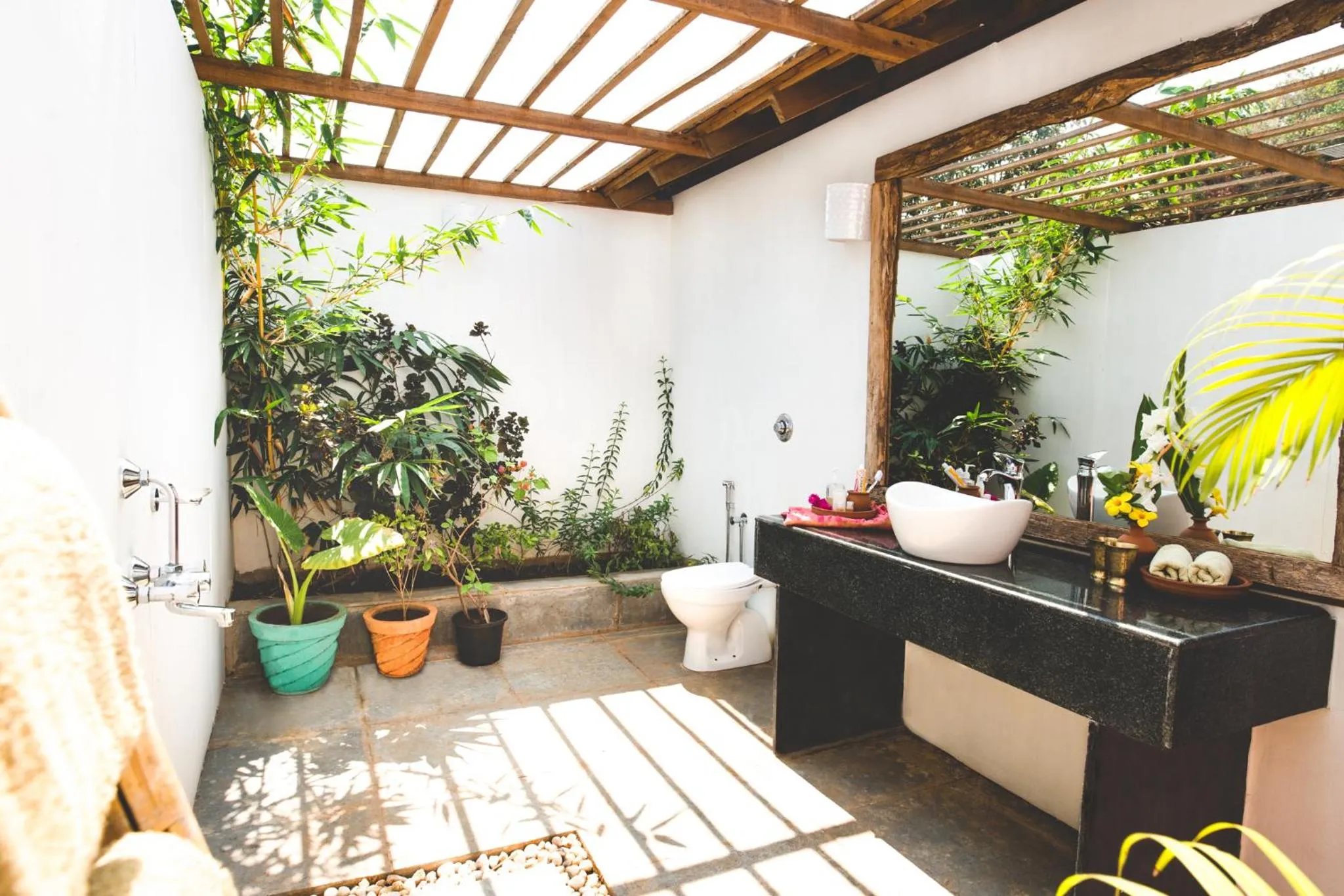 Bathroom in The Bay Agonda