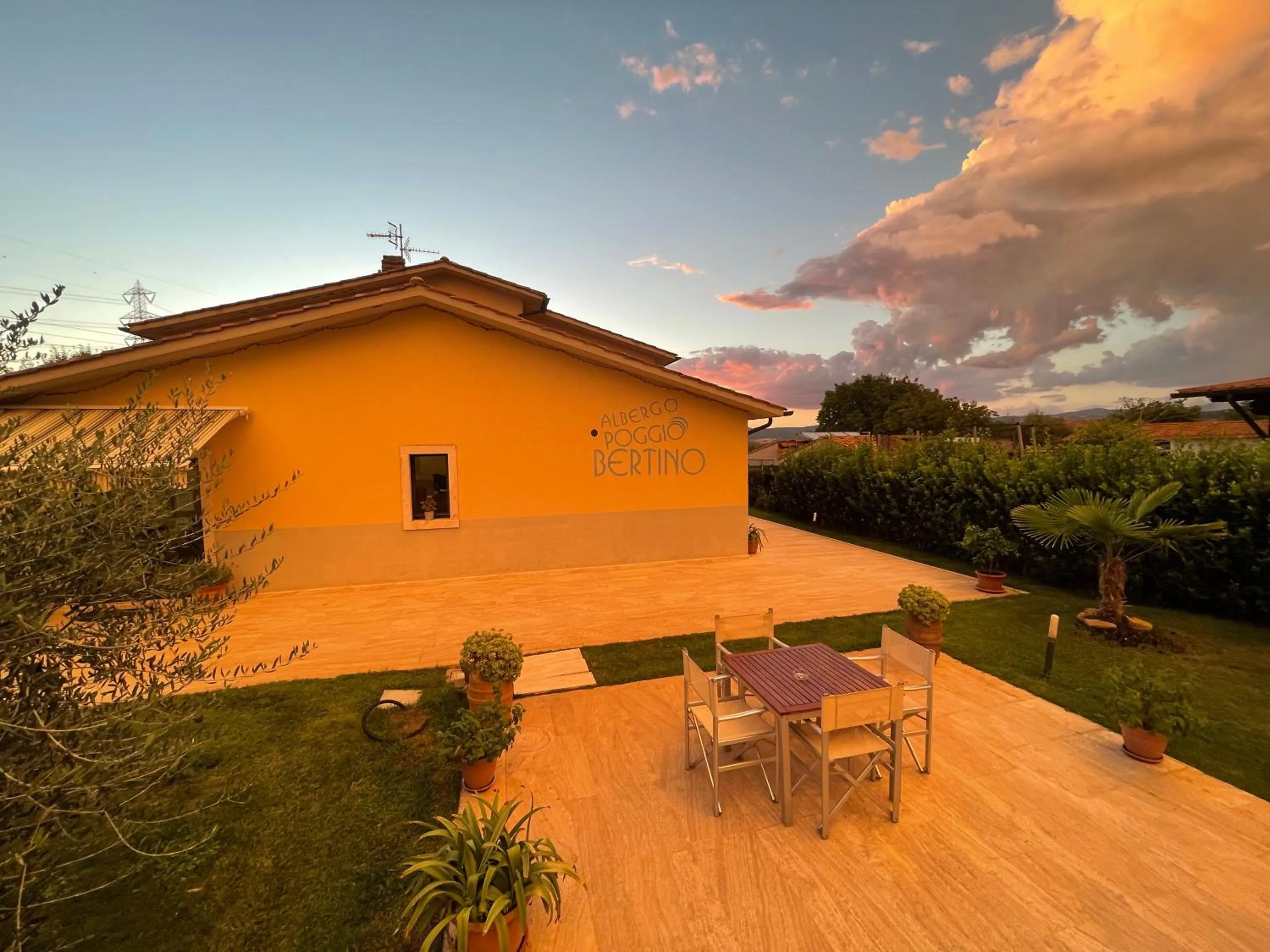 Property building in Hotel Poggio Bertino