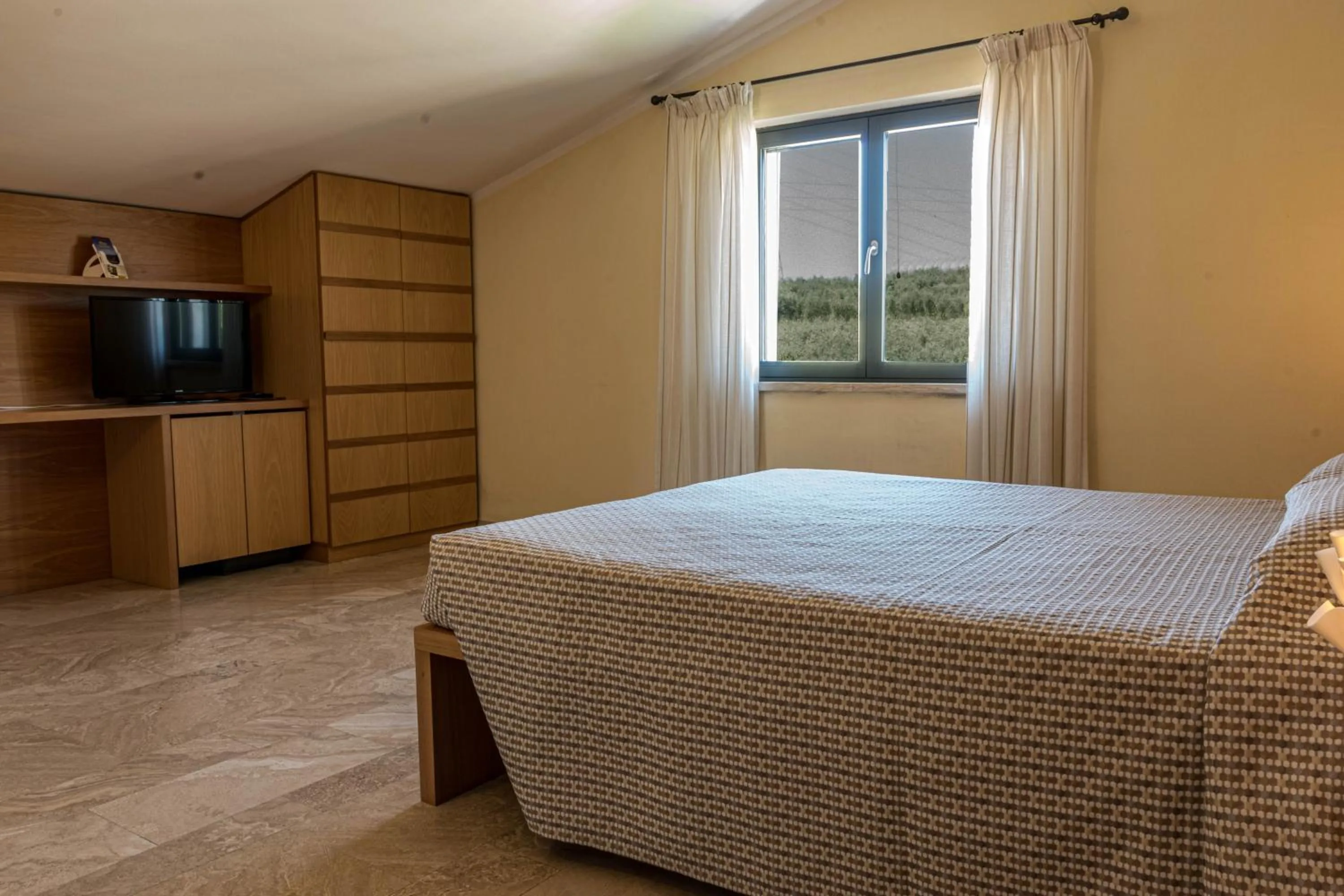 Bedroom, Bed in Hotel Poggio Bertino