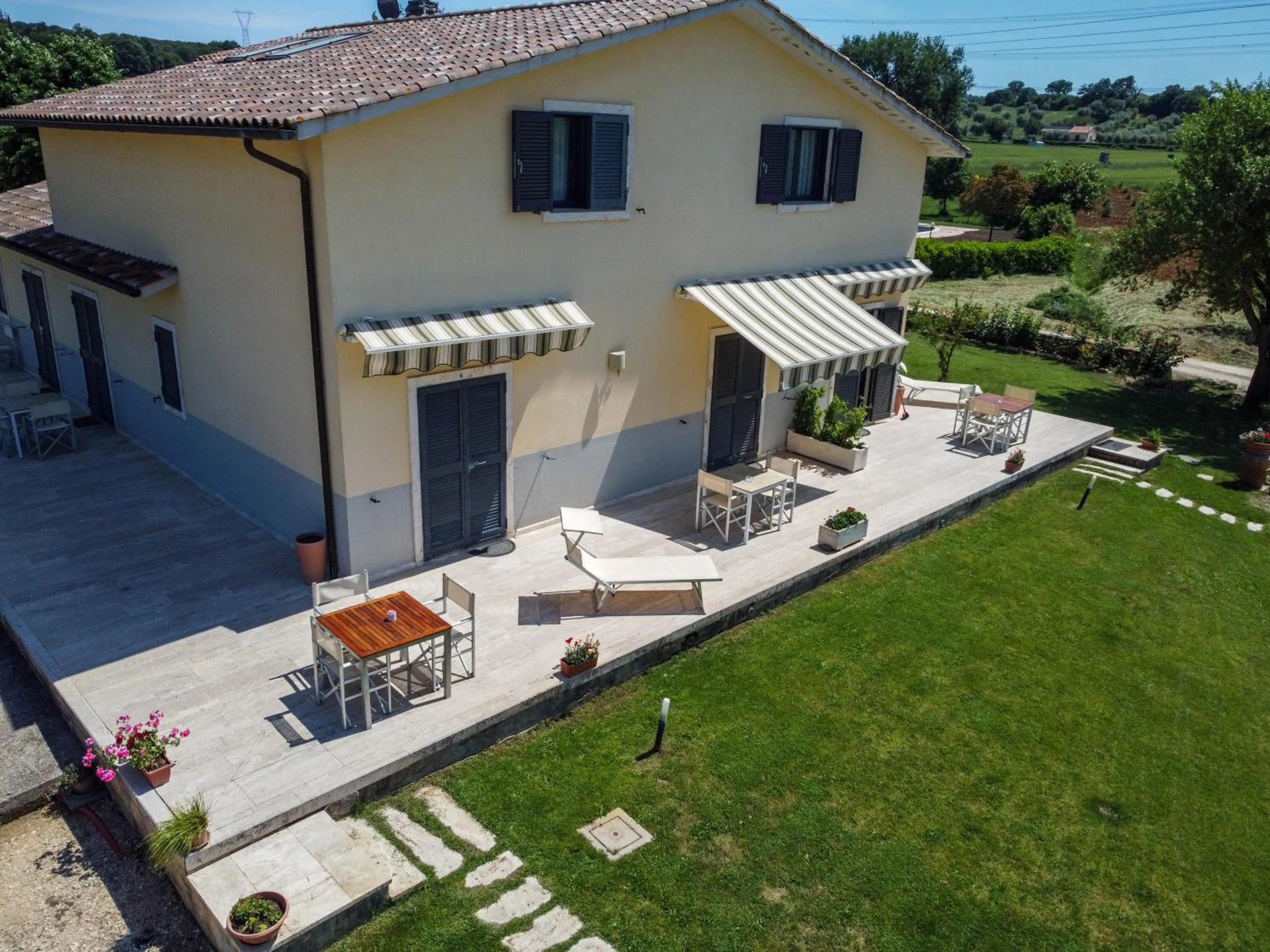 Property building in Hotel Poggio Bertino