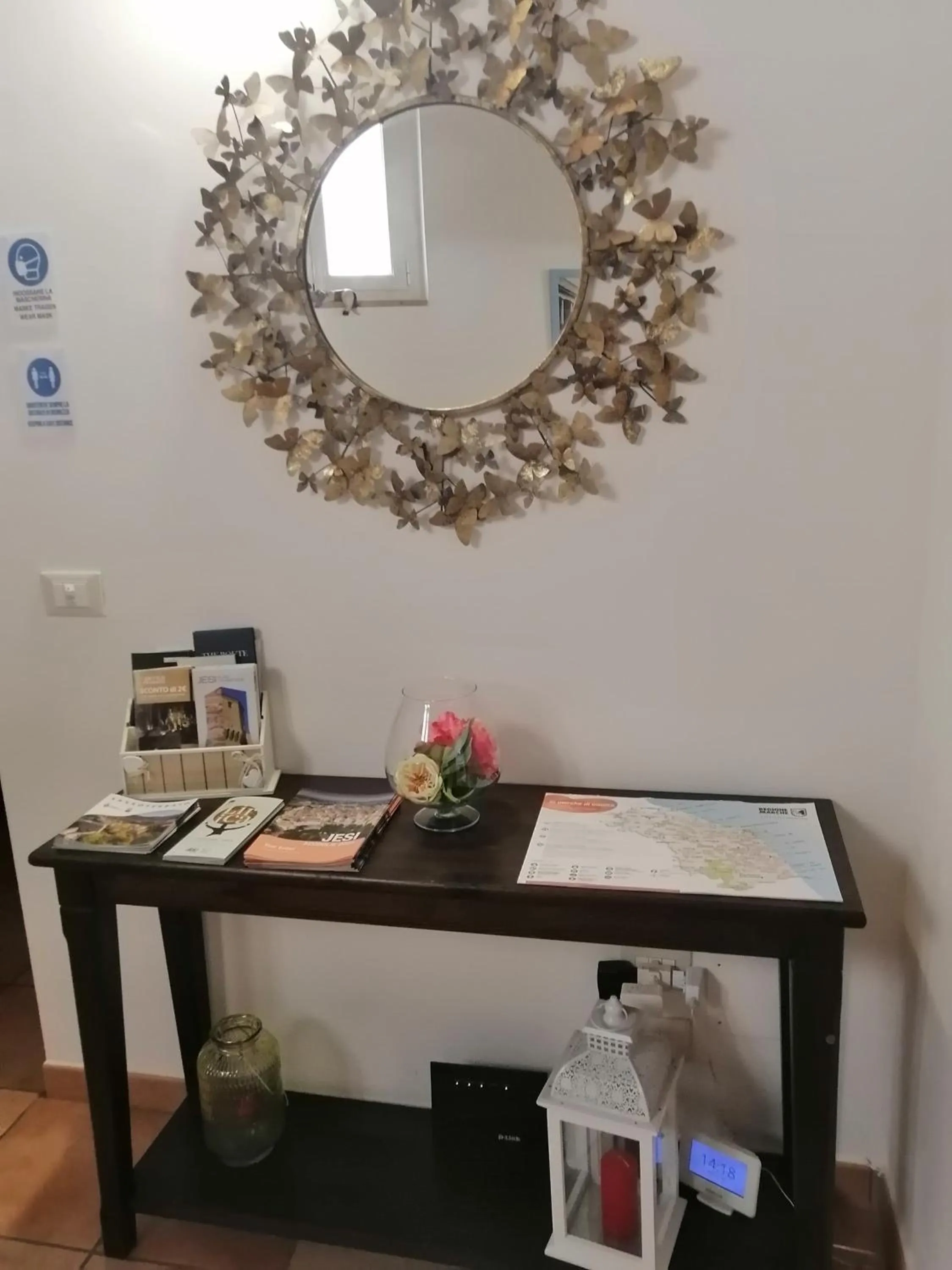 Living room in Porta Mazzini Affittacamere