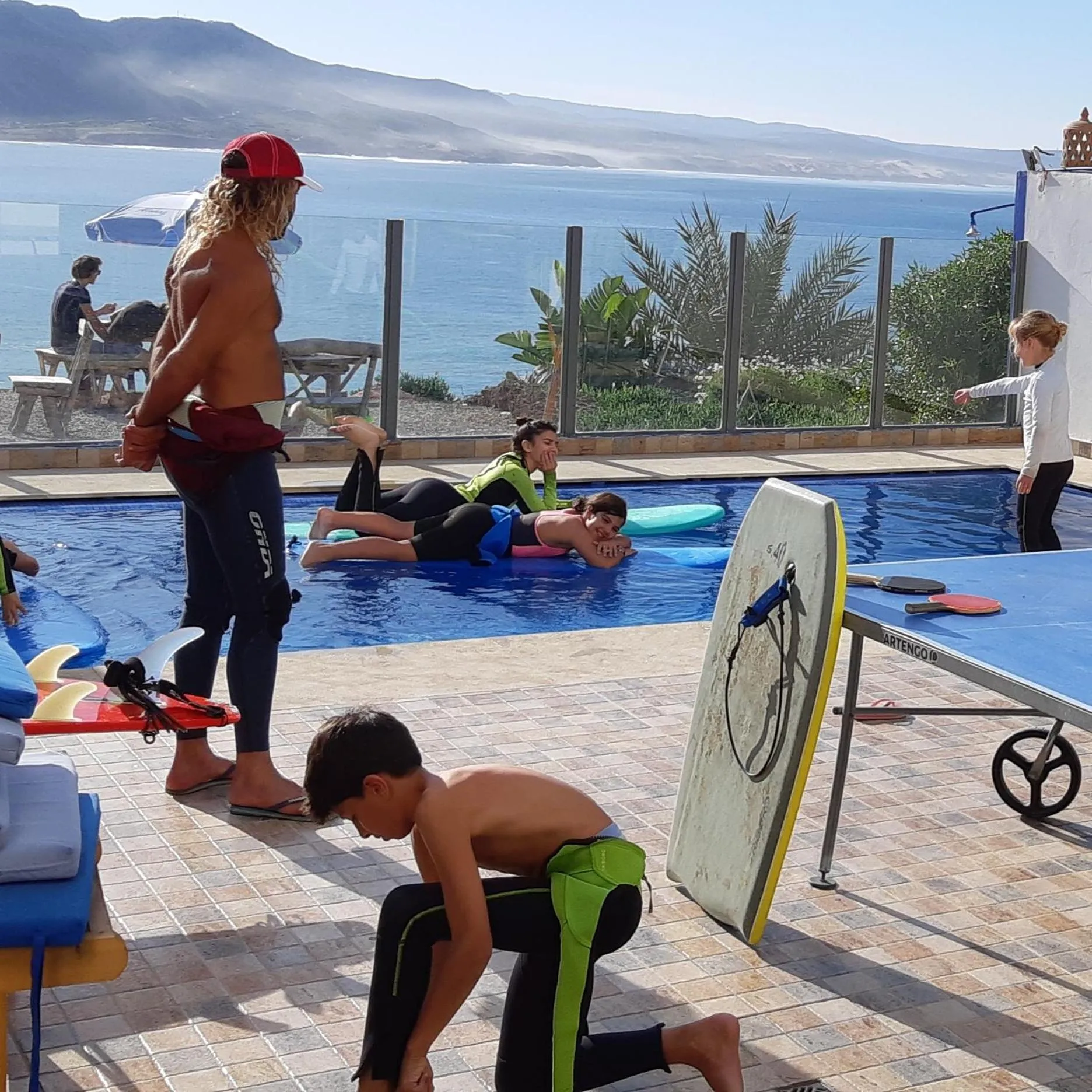 Swimming pool in Aloha Imsouane