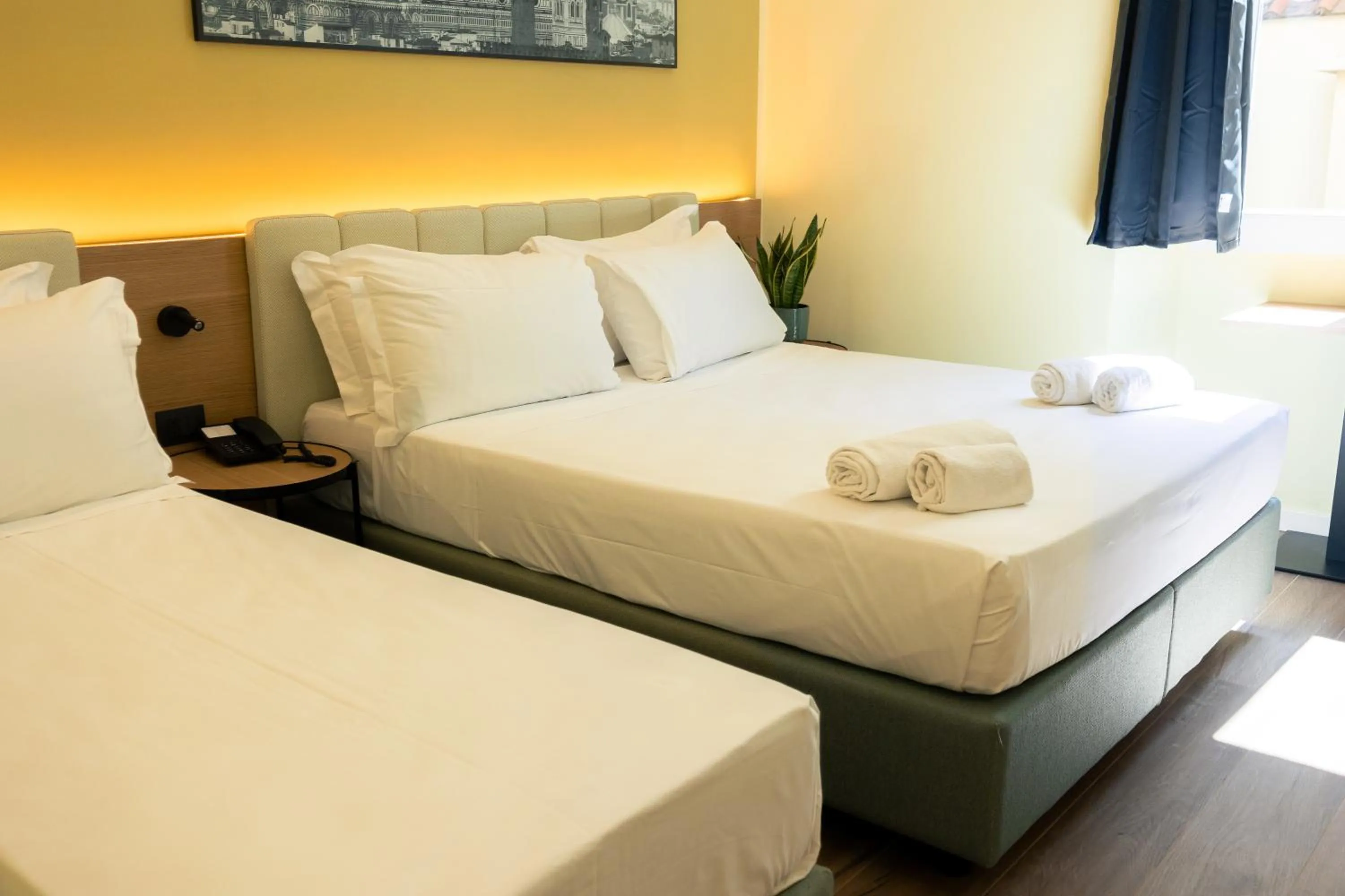 Bedroom, Bed in JR Hotels Hermes Firenze