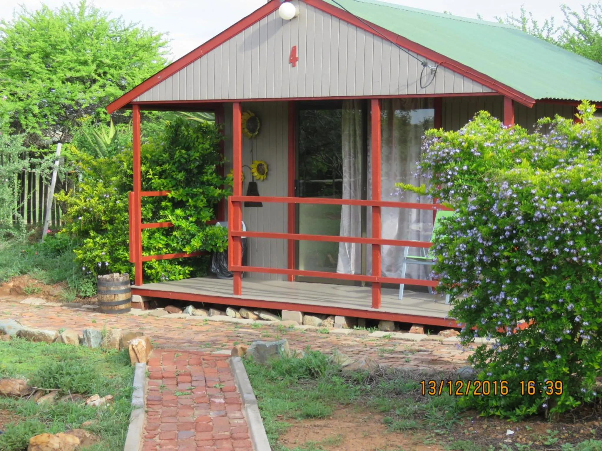 BBQ facilities in Klein Paradys Lodge - Polokwane
