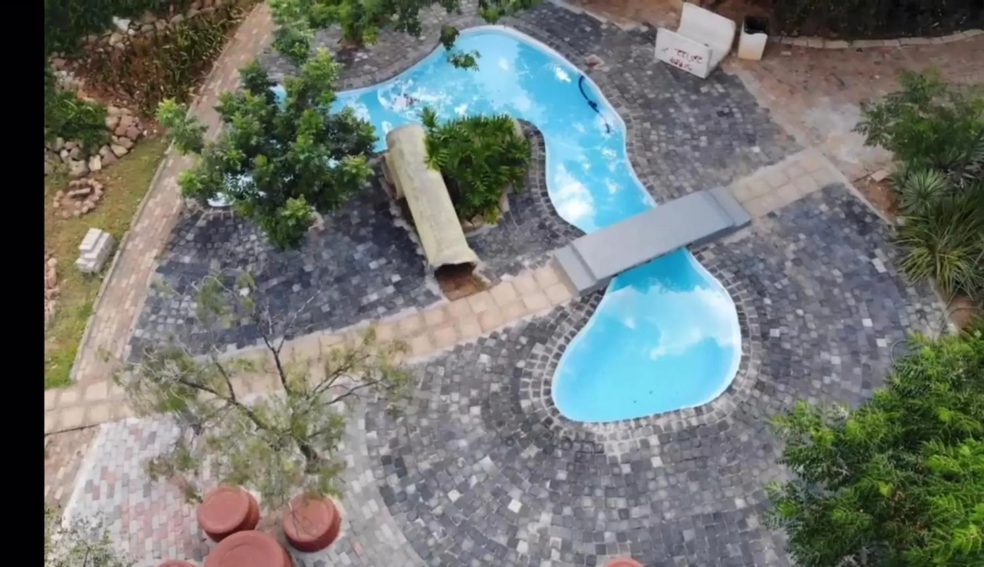 Swimming pool in Klein Paradys Lodge - Polokwane
