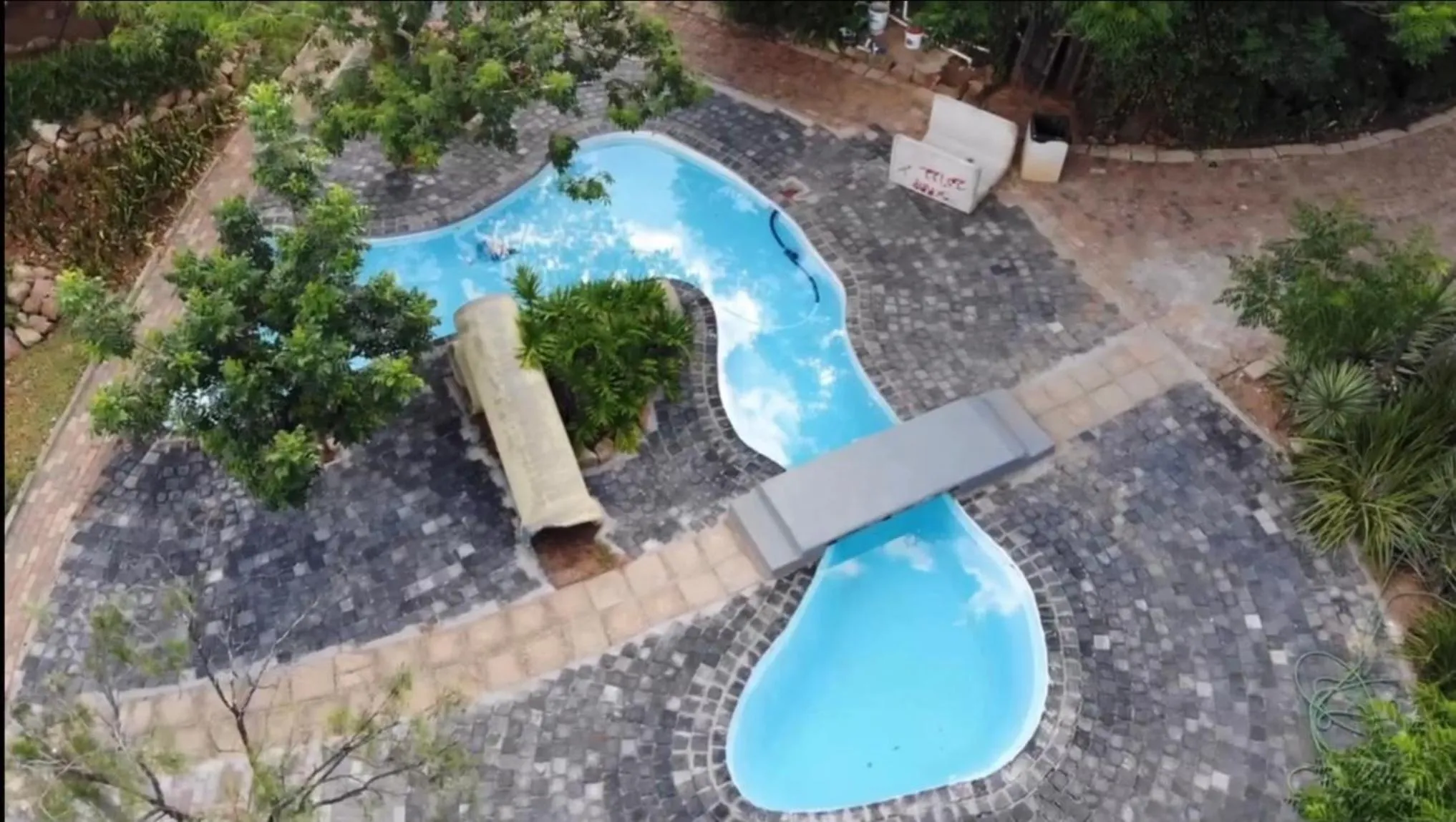 Swimming pool in Klein Paradys Lodge - Polokwane