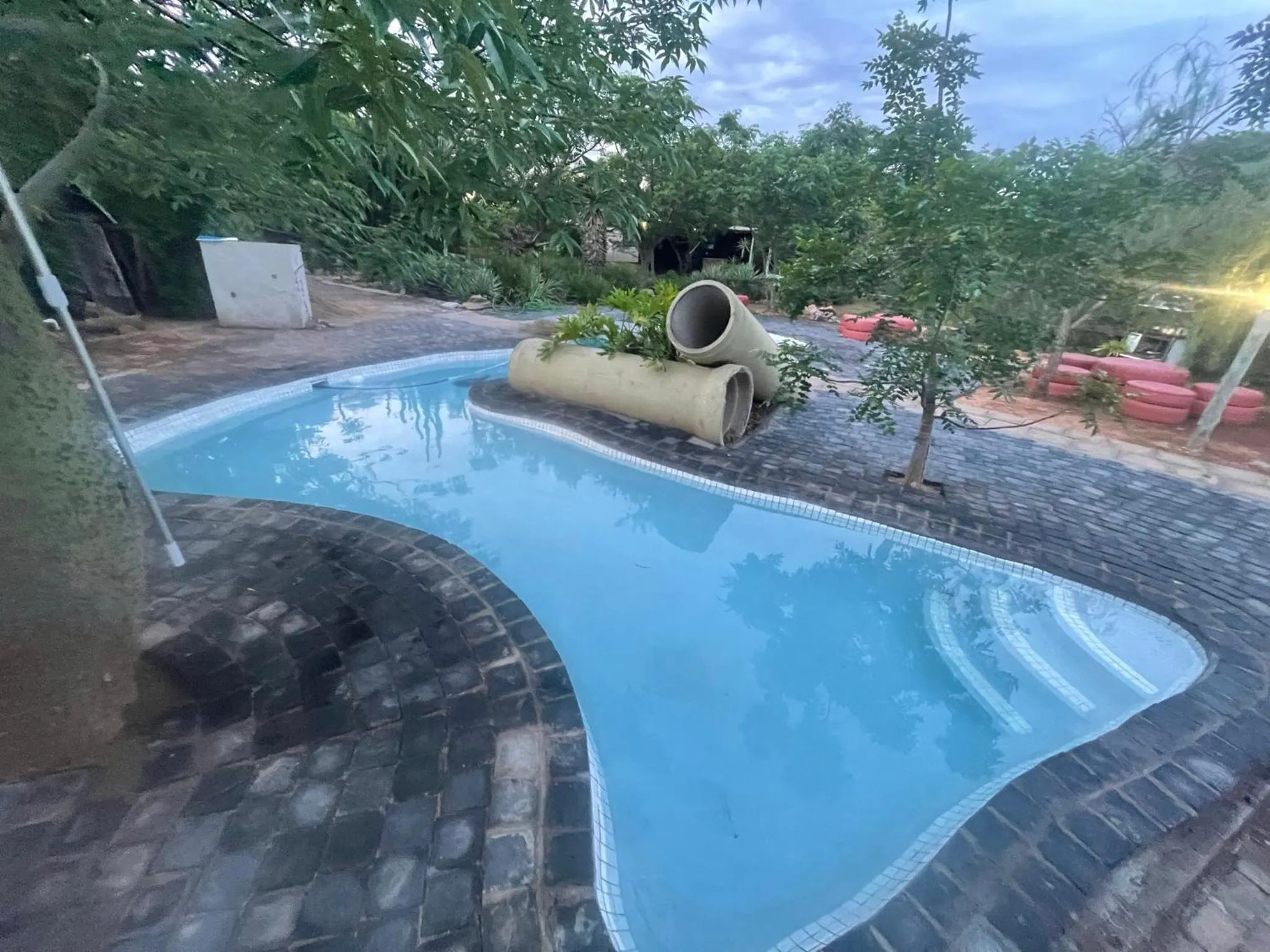 Swimming pool in Klein Paradys Lodge - Polokwane