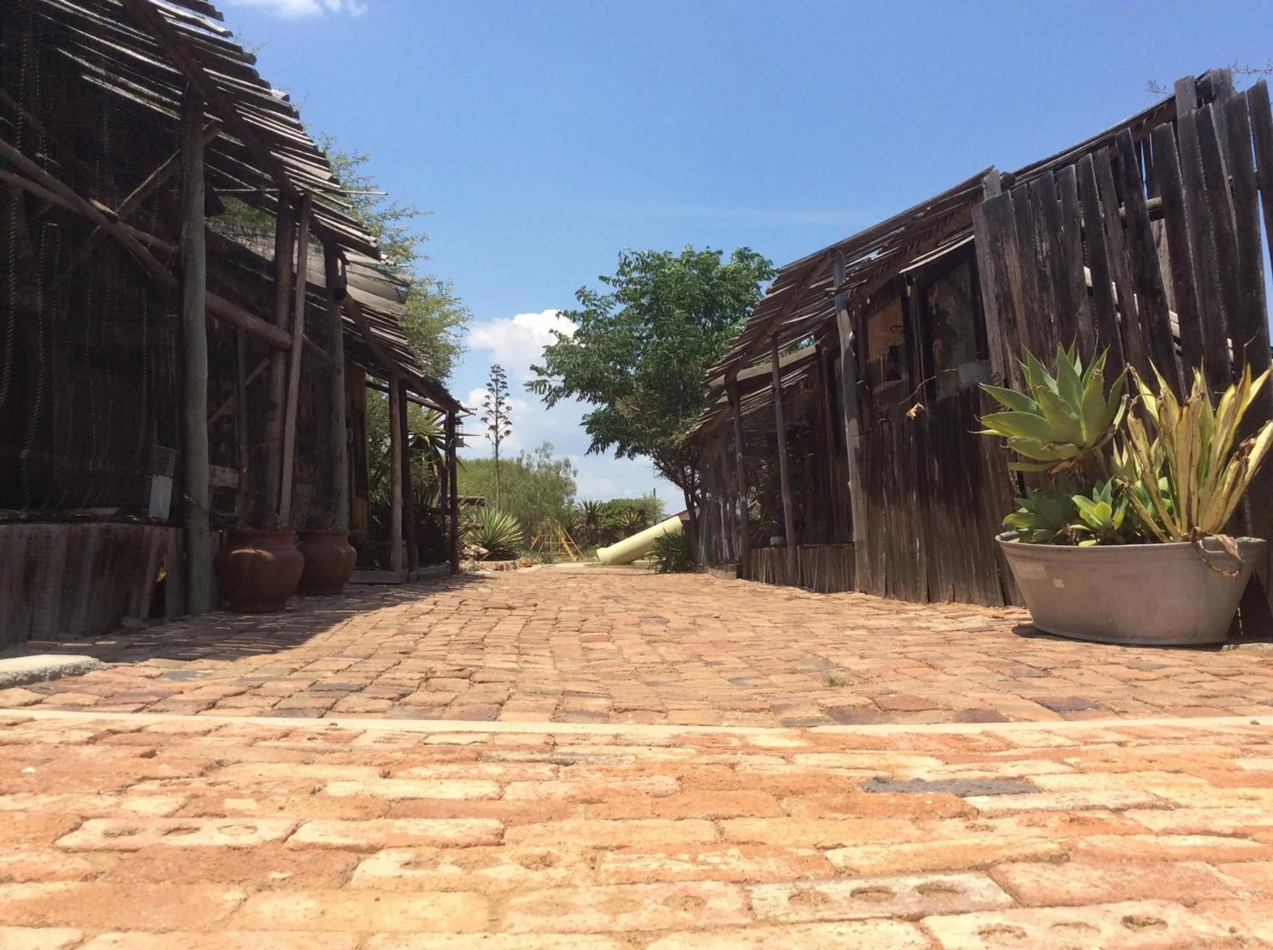 Facade/entrance in Klein Paradys Lodge - Polokwane